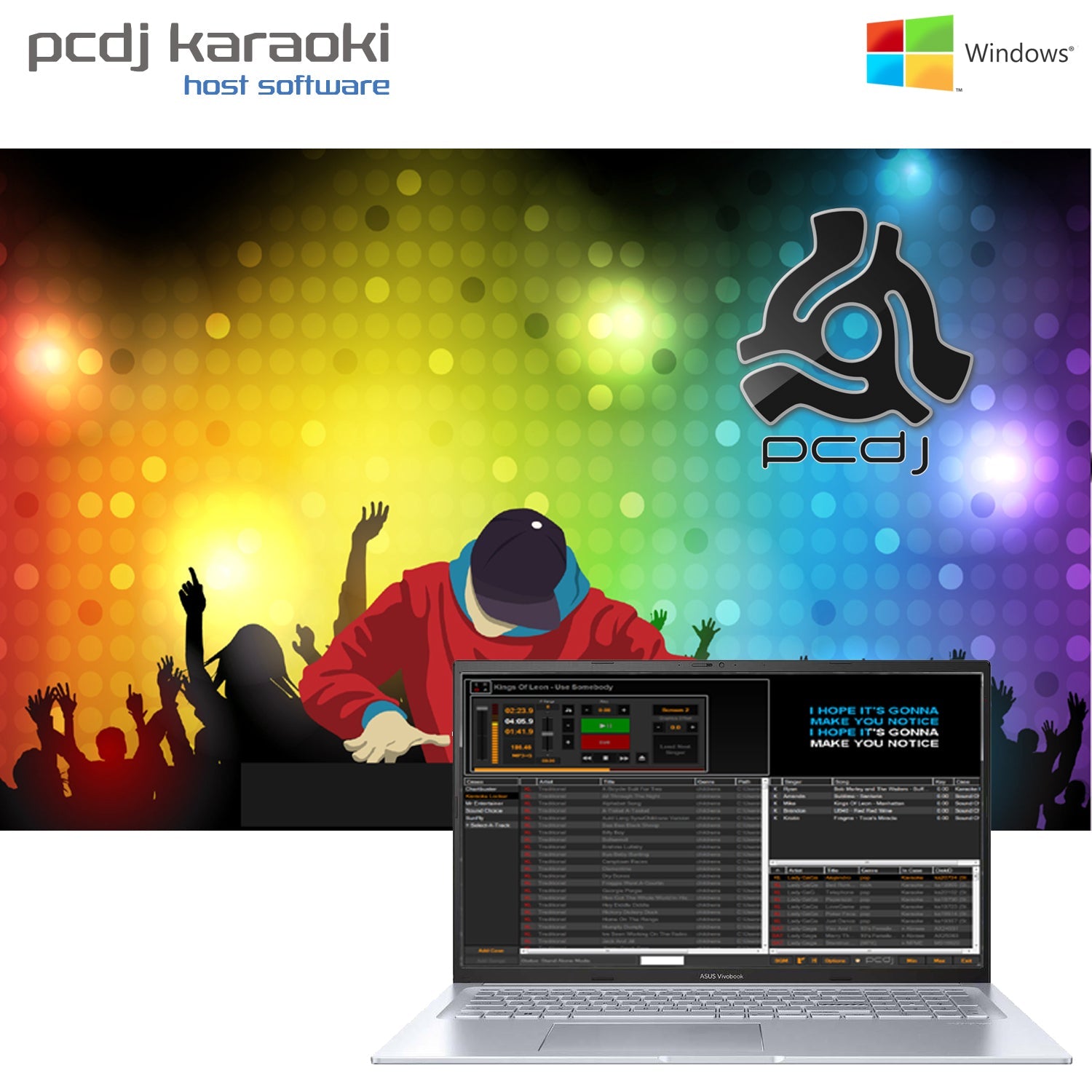 PCDJ - Run Professional Karaoke Shows from your Laptop - Karaoke Home Entertainment