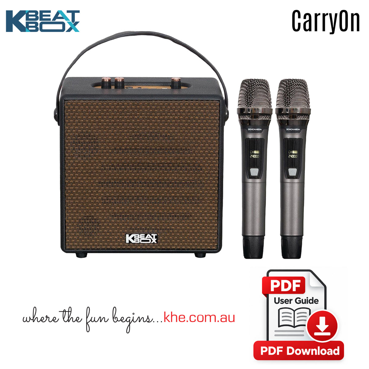 How To Connect Guide - KBeatBox CarryOn