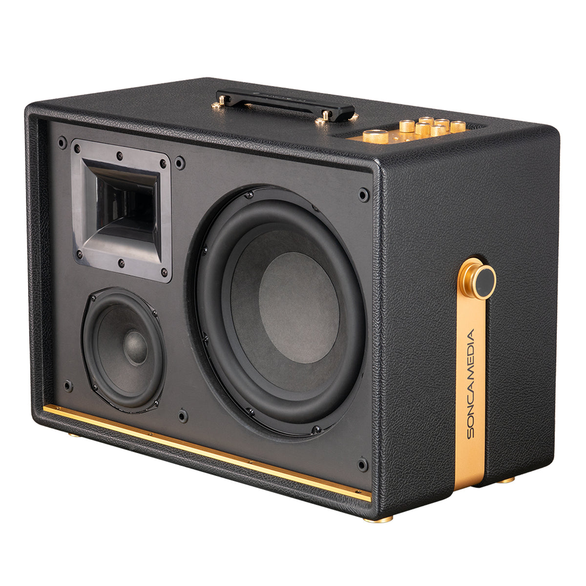 Soncamedia D’Auris 500 Karaoke System | 500W RMS | Wireless Microphones