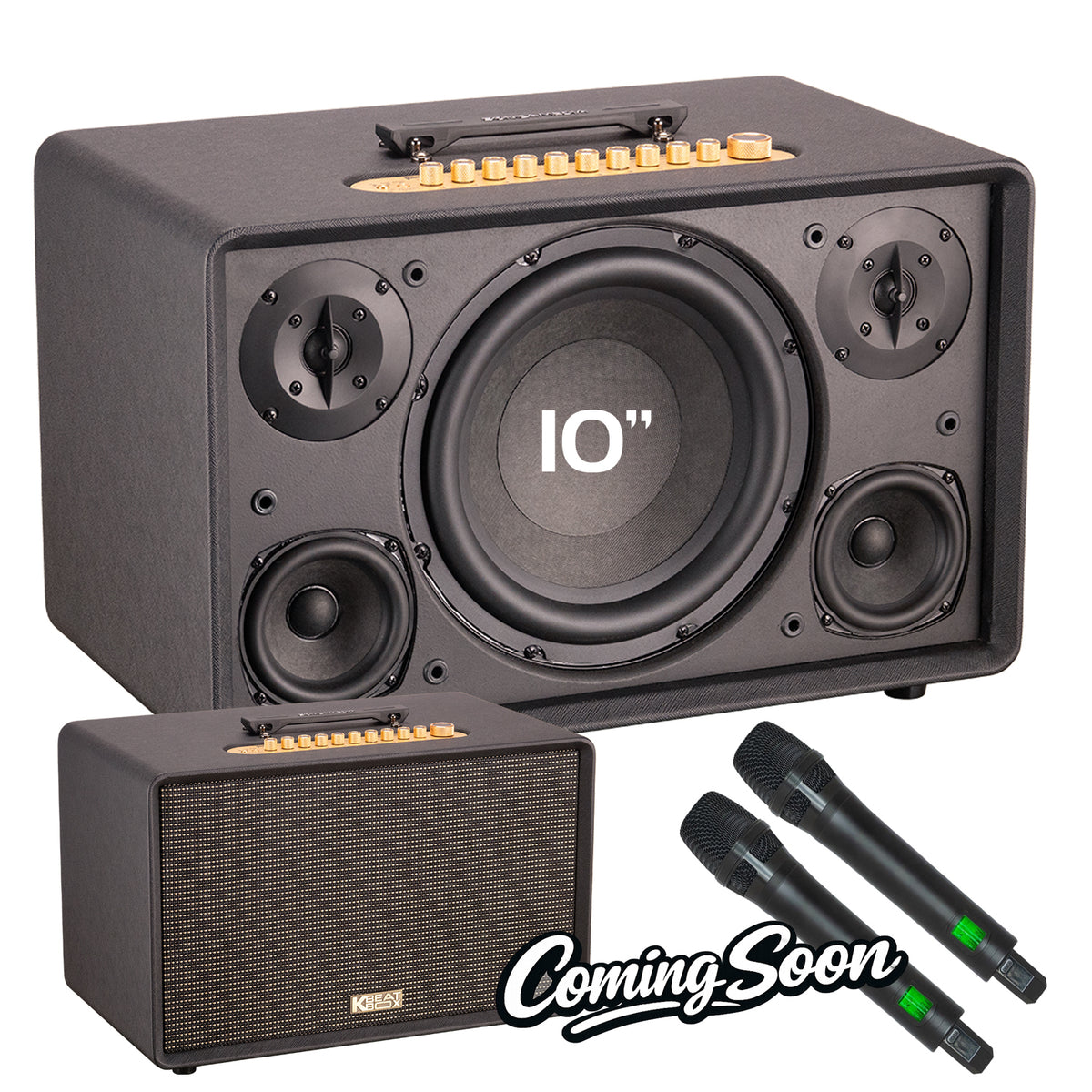 KBEATBOX FLAC 39 Karaoke System | 500W RMS | Wireless Microphones