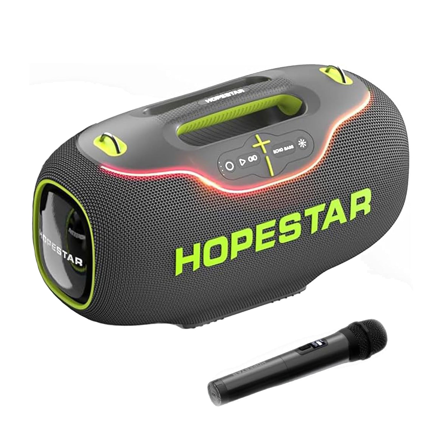HOPESTAR A80 - Portable Boombox - 350W 6 Speaker Powerhouse - Karaoke Home Entertainment