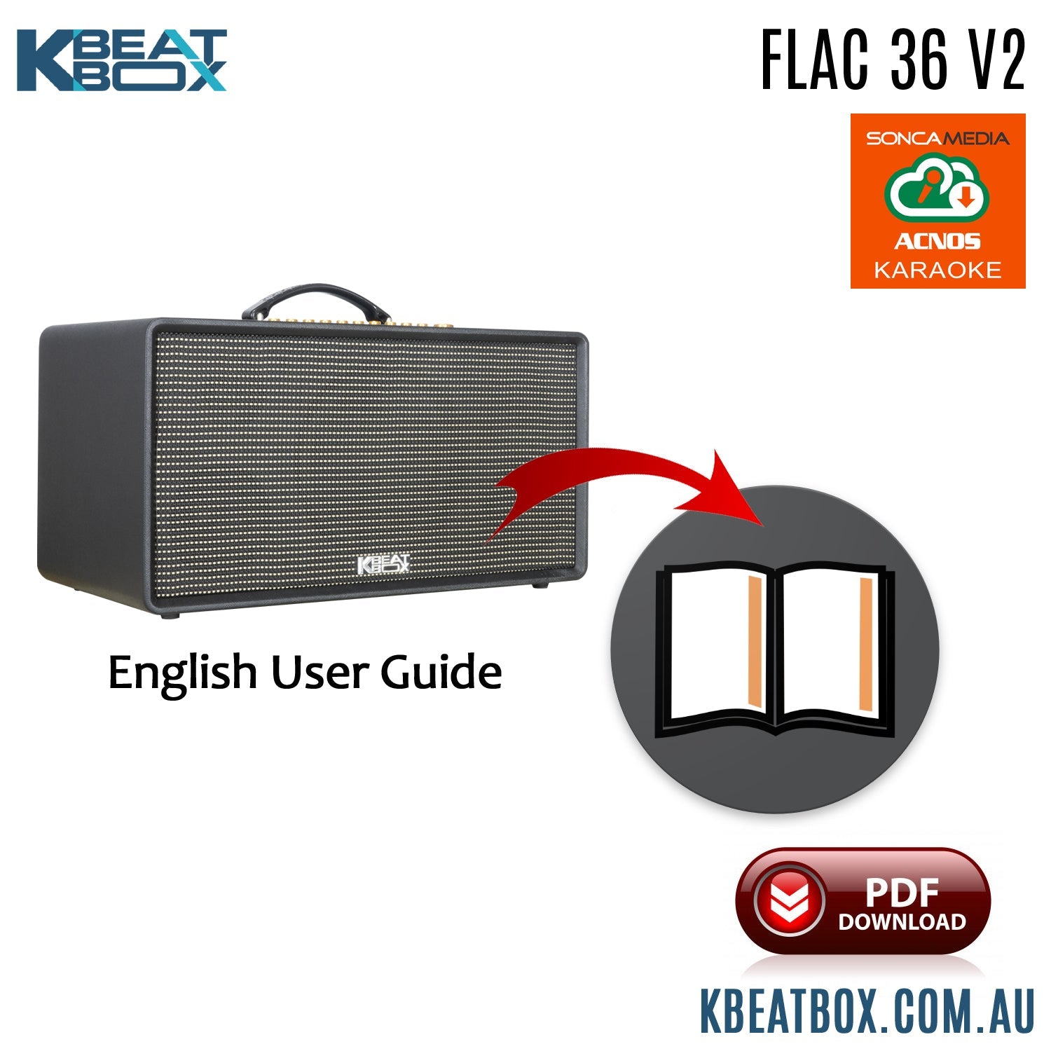 How To Connect Guide - KBeatBox FLAC 36 V2 - Karaoke Home Entertainment