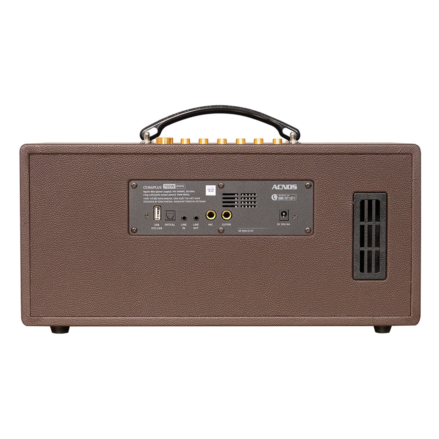 KBEATBOX CS - 366Plus – Premium Compact Karaoke Speaker System | 150W RMS | Wireless Mics - Karaoke Home Entertainment