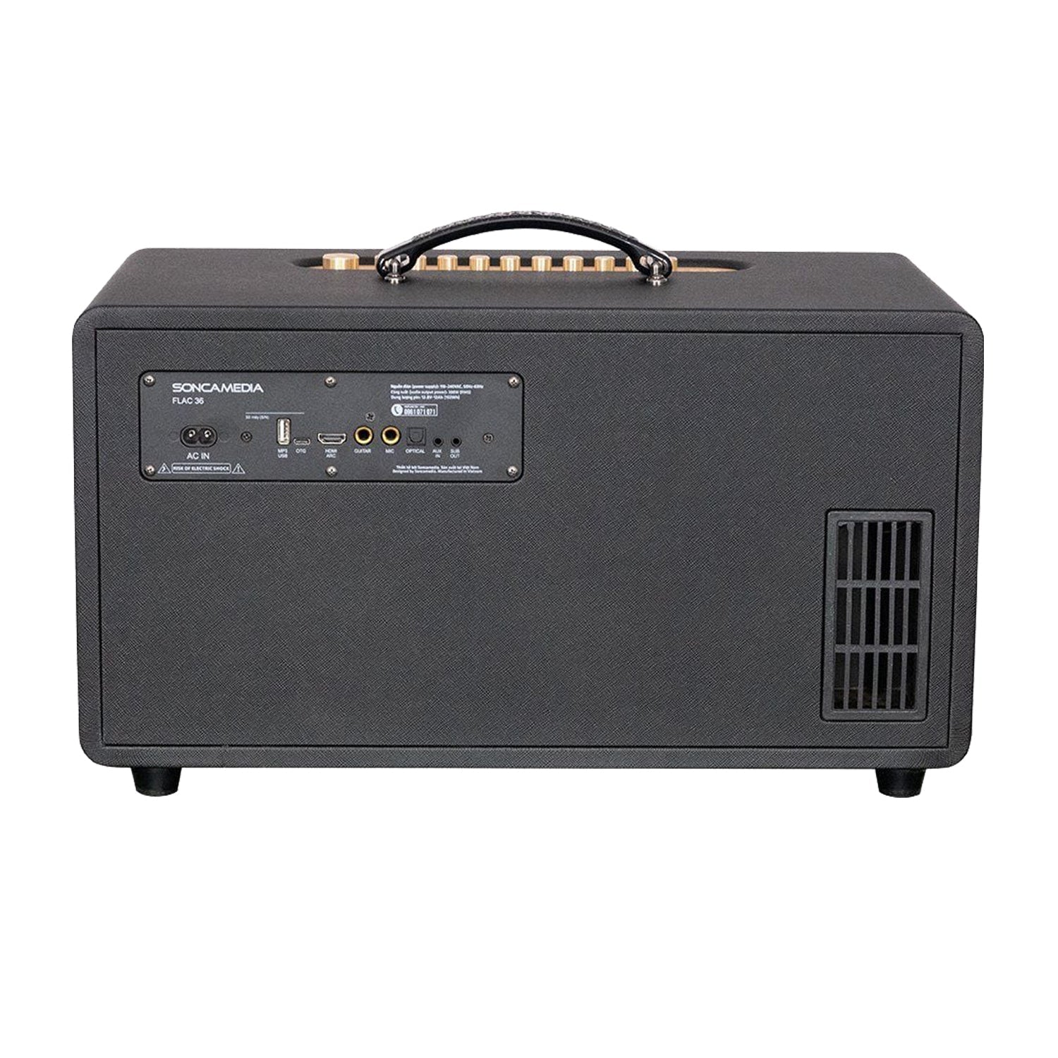KBEATBOX FLAC 36 V2 – Premium Karaoke Speaker System | 200W RMS | Wireless Mics - Karaoke Home Entertainment
