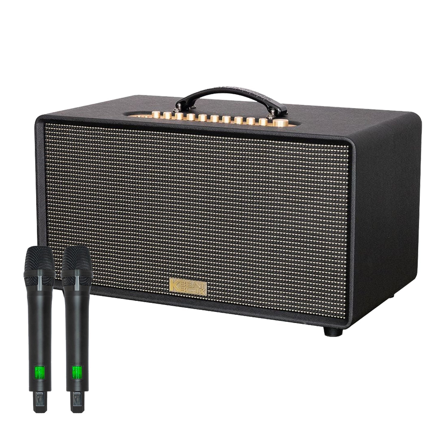 KBEATBOX FLAC 36 V2 – Premium Karaoke Speaker System | 200W RMS | Wireless Mics - Karaoke Home Entertainment