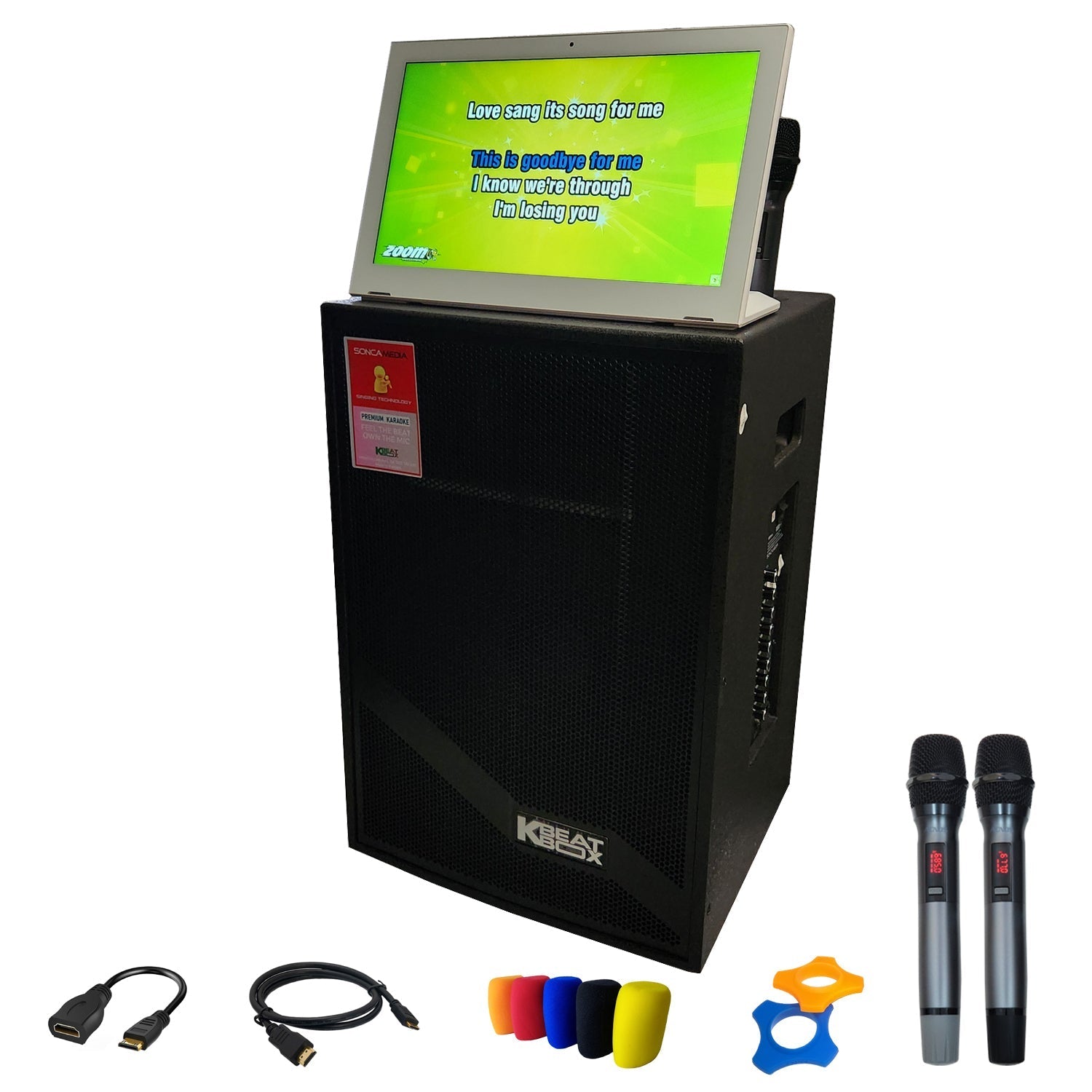 KBEATBOX KB - 39NEO + KTV 15.6" Touch Screen (Package Deal) - Karaoke Home Entertainment