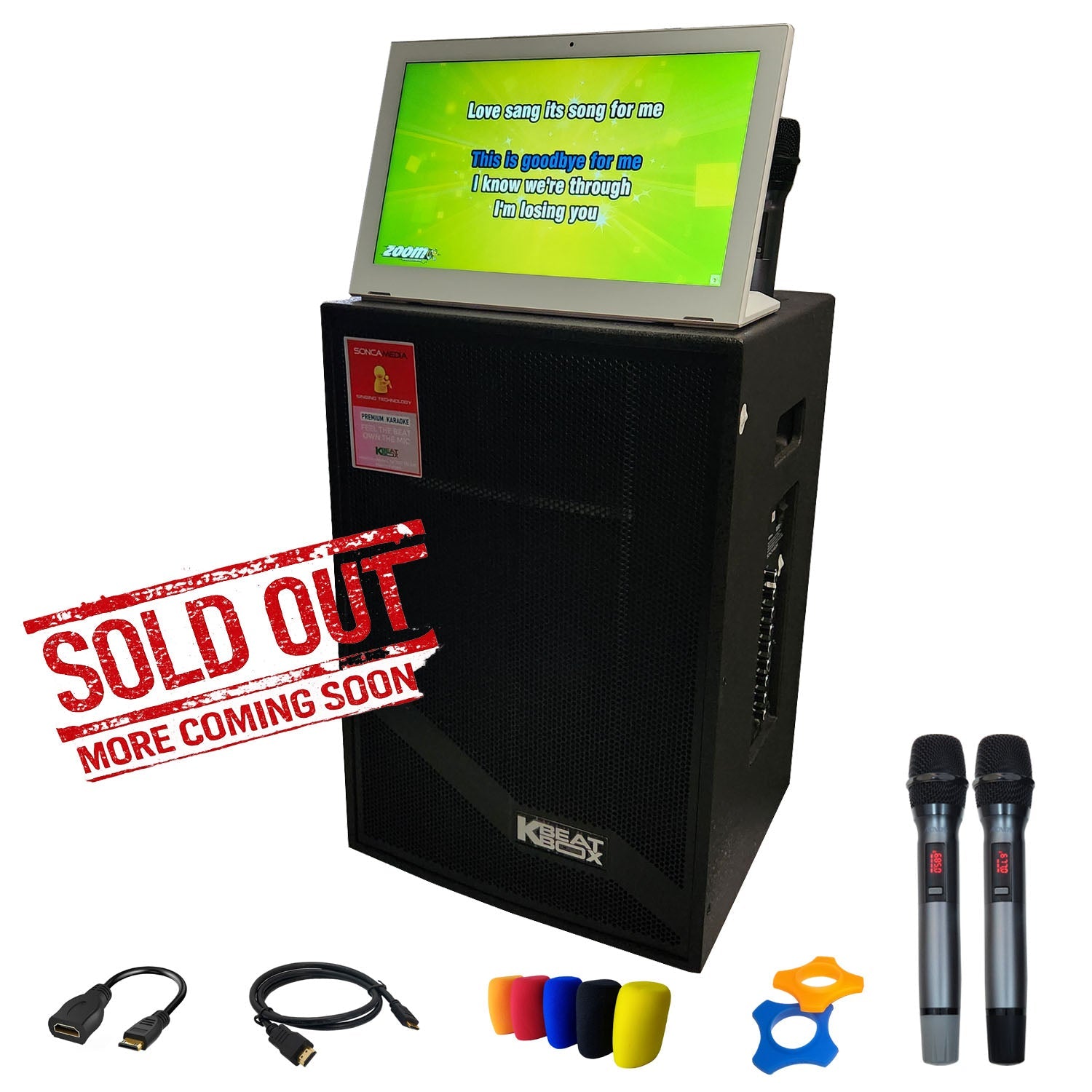 KBEATBOX KB - 39NEO + KTV 15.6" Touch Screen (Package Deal) - Karaoke Home Entertainment