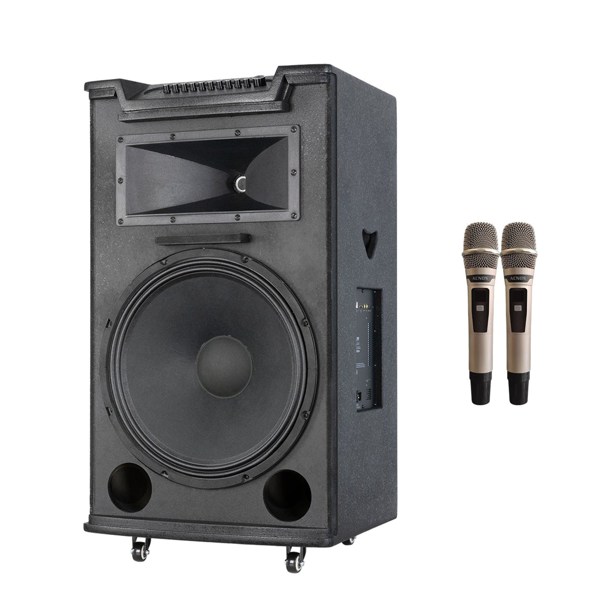 KBEATBOX TOP 530 Karaoke System | 18" Speaker | 300W RMS | Wireless Microphones - Karaoke Home Entertainment