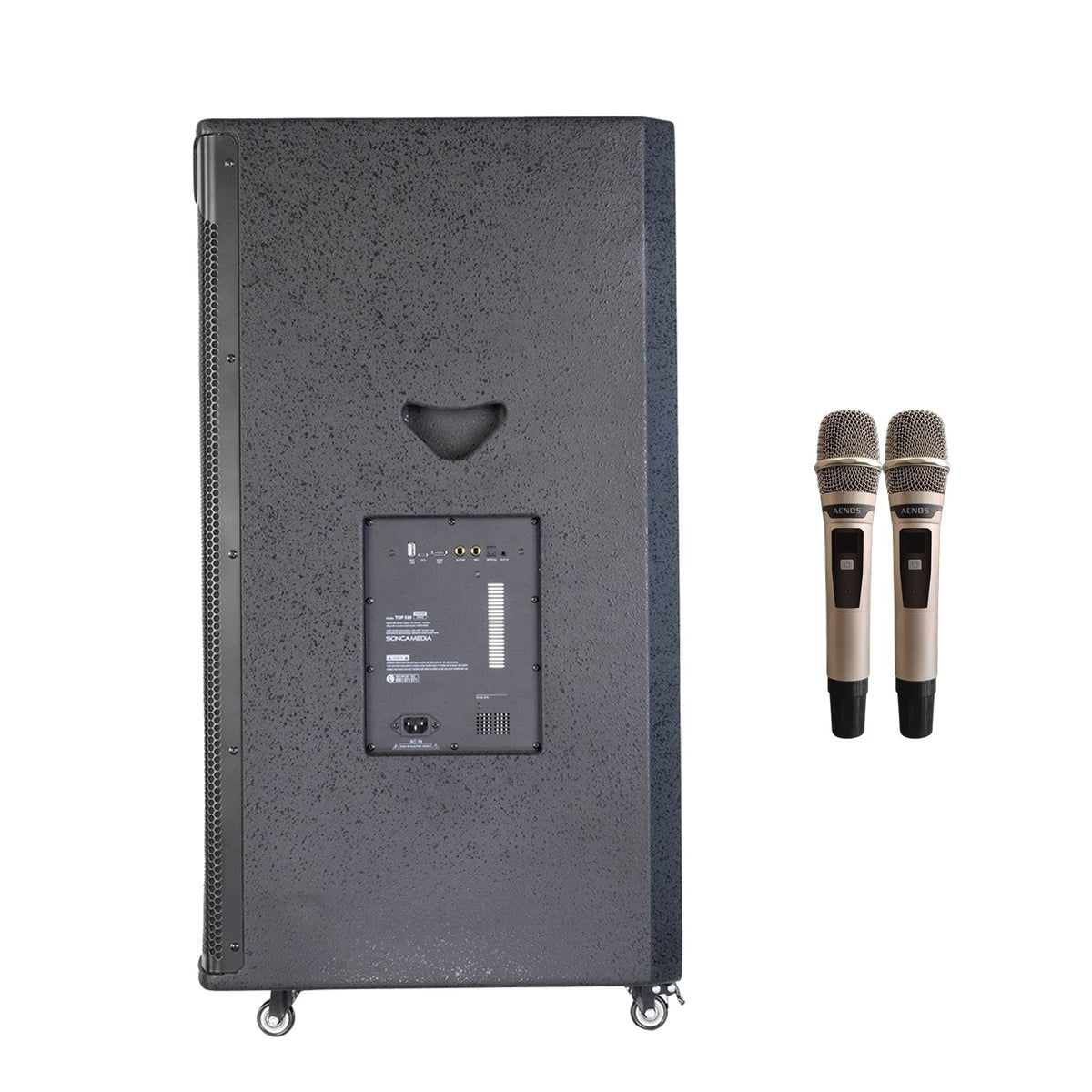KBEATBOX TOP 530 Karaoke System | 18" Speaker | 300W RMS | Wireless Microphones - Karaoke Home Entertainment