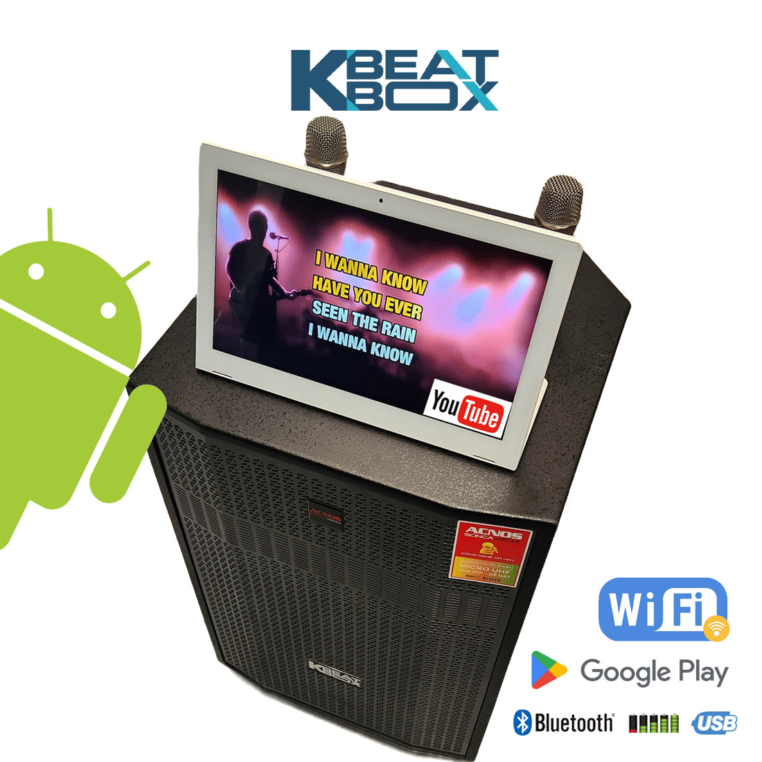 KBEATBOX Touch Screen Karaoke Systems