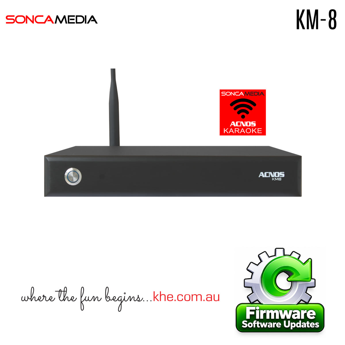 ACNOS KM-8 Software Update & Installation Guide