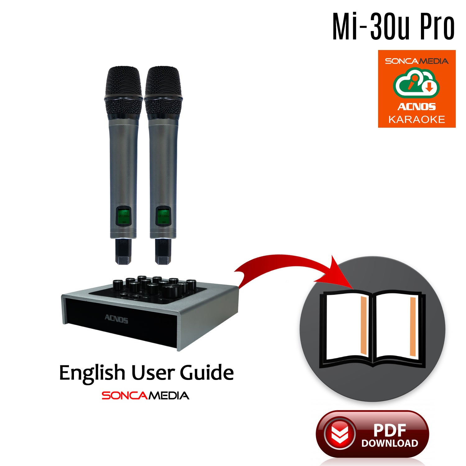 How To Connect Guide - Soncamedia Mi-30u Pro Enhancer Karaoke Mixer
