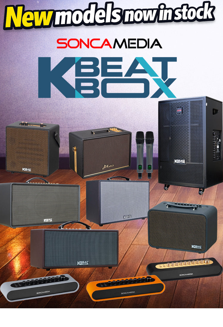 New KBEATBOX & Soncamedia Models