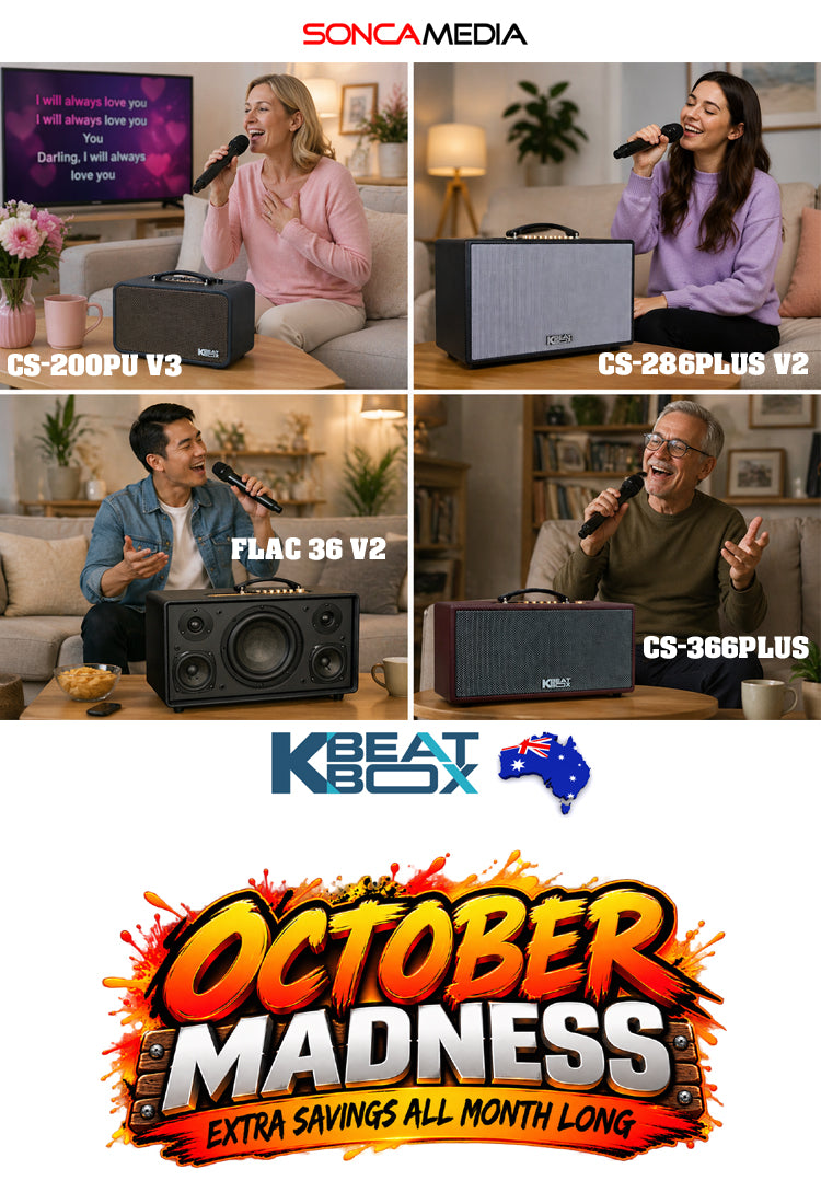 October Madness Karaoke Sale