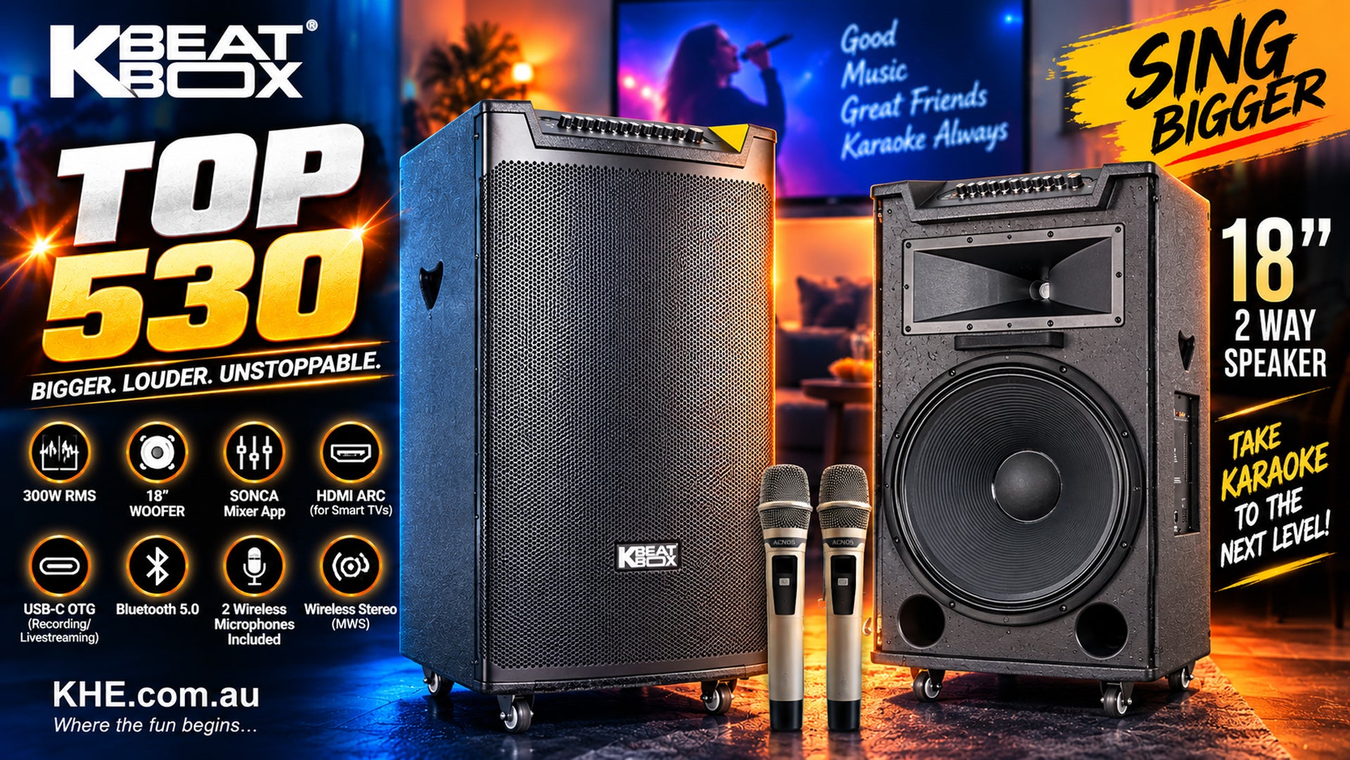 Video for the KBEATBOX TOP-530