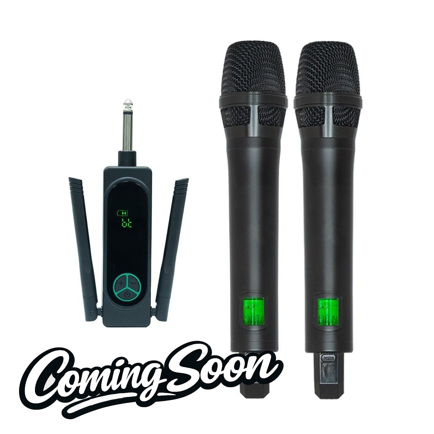 Soncamedia Mi - 30x Universal UHF Wireless Microphones with Bluetooth & DSP Effects - Karaoke Home Entertainment