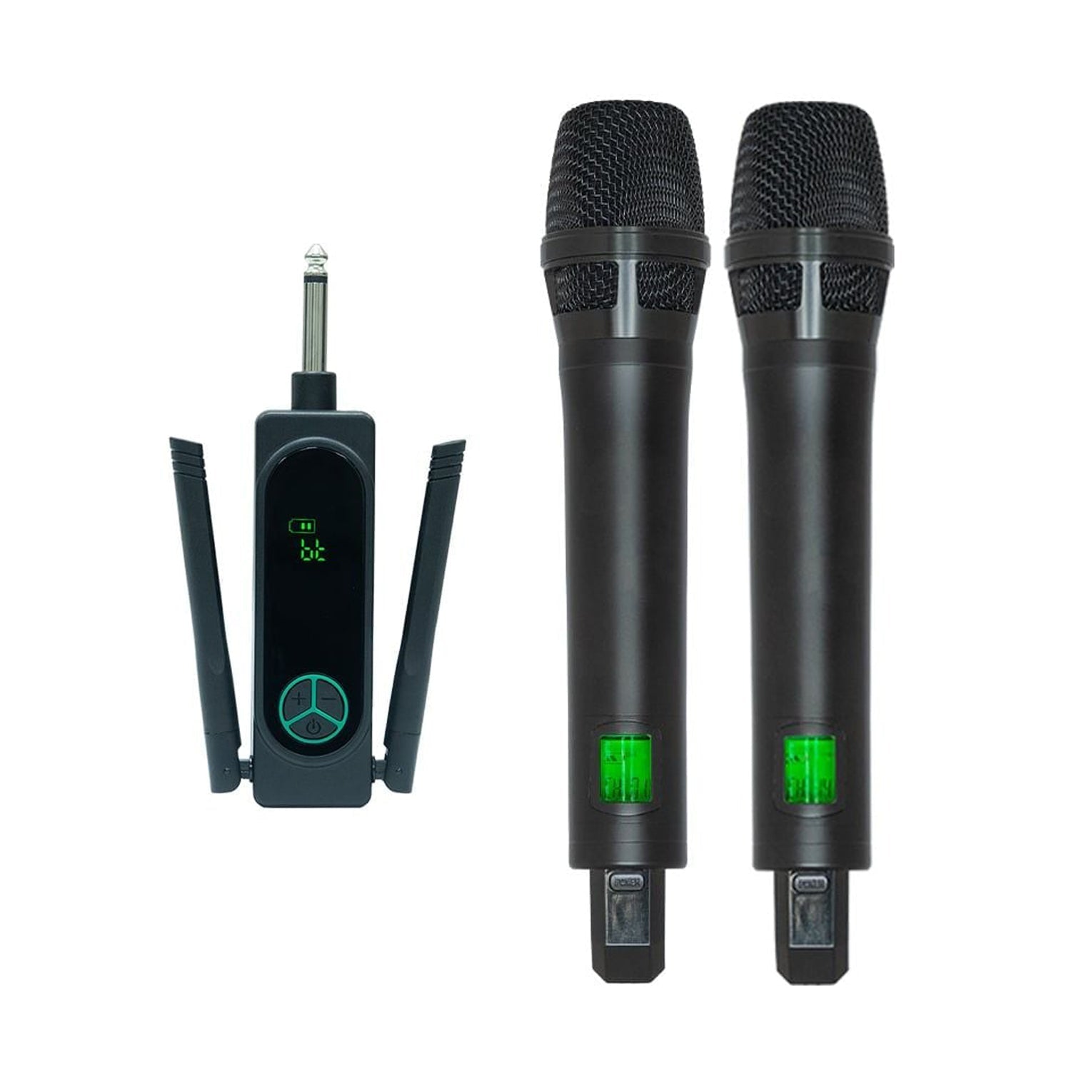 Soncamedia Mi - 30x Universal UHF Wireless Microphones with Bluetooth & DSP Effects - Karaoke Home Entertainment