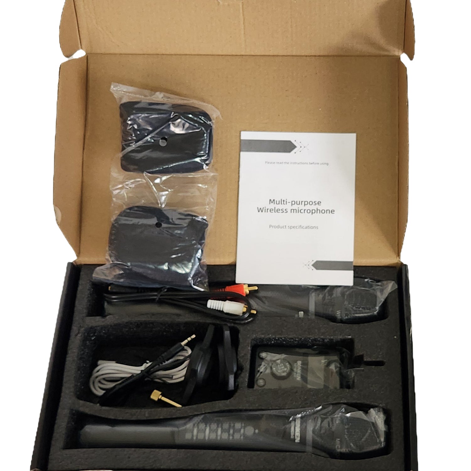 Sonken Ezy Mic 5.2 Universal UHF Wireless Microphones (with Effects) + Bluetooth - Karaoke Home Entertainment