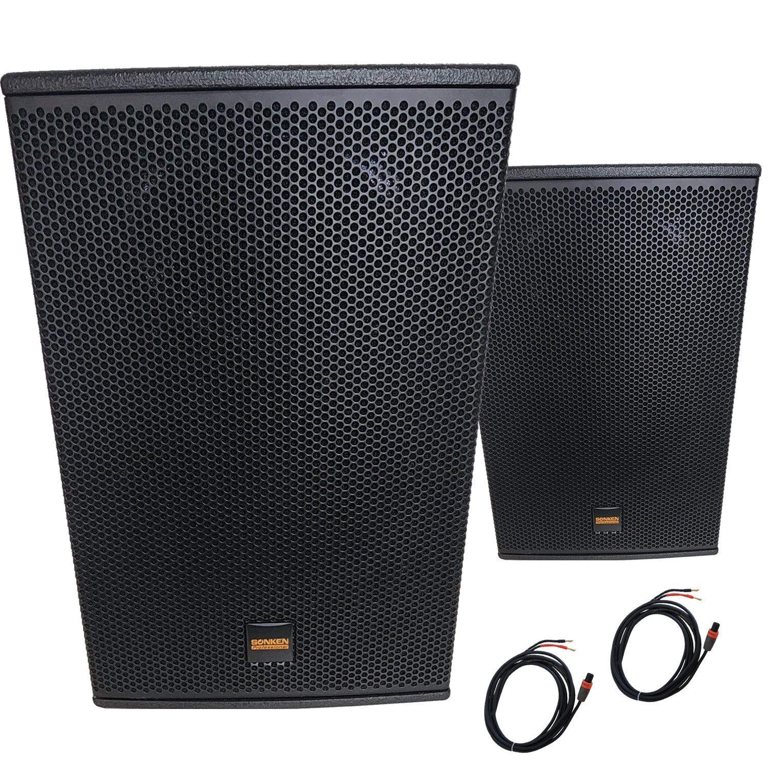 Sonken Home Karaoke Studio Package Deal (SA - 767 Amp + MSR - 1210 (12") Speakers + WM - 4000D Wireless Mics) - Karaoke Home Entertainment