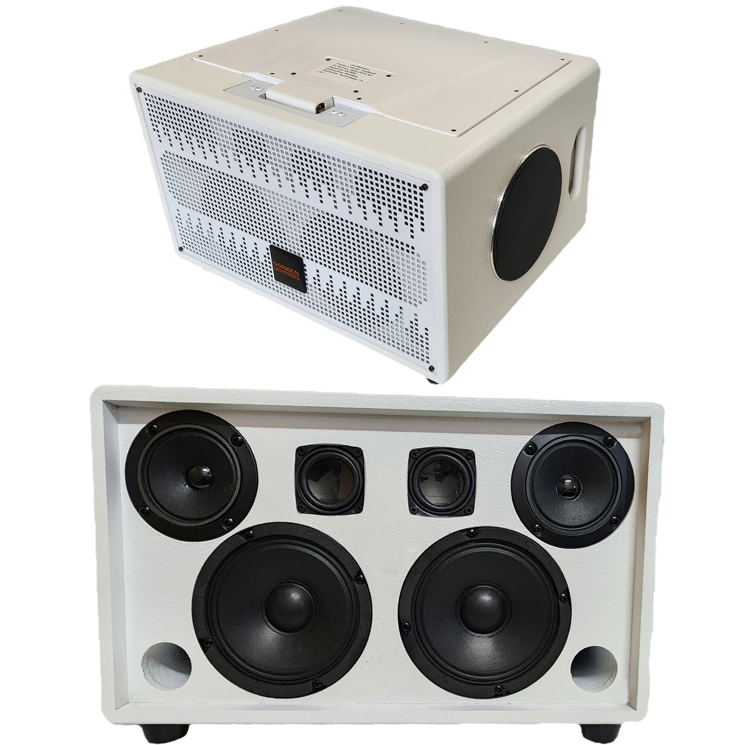 Sonken S4W Max Karaoke All - In - One Touch Screen Portable System - Karaoke Home Entertainment