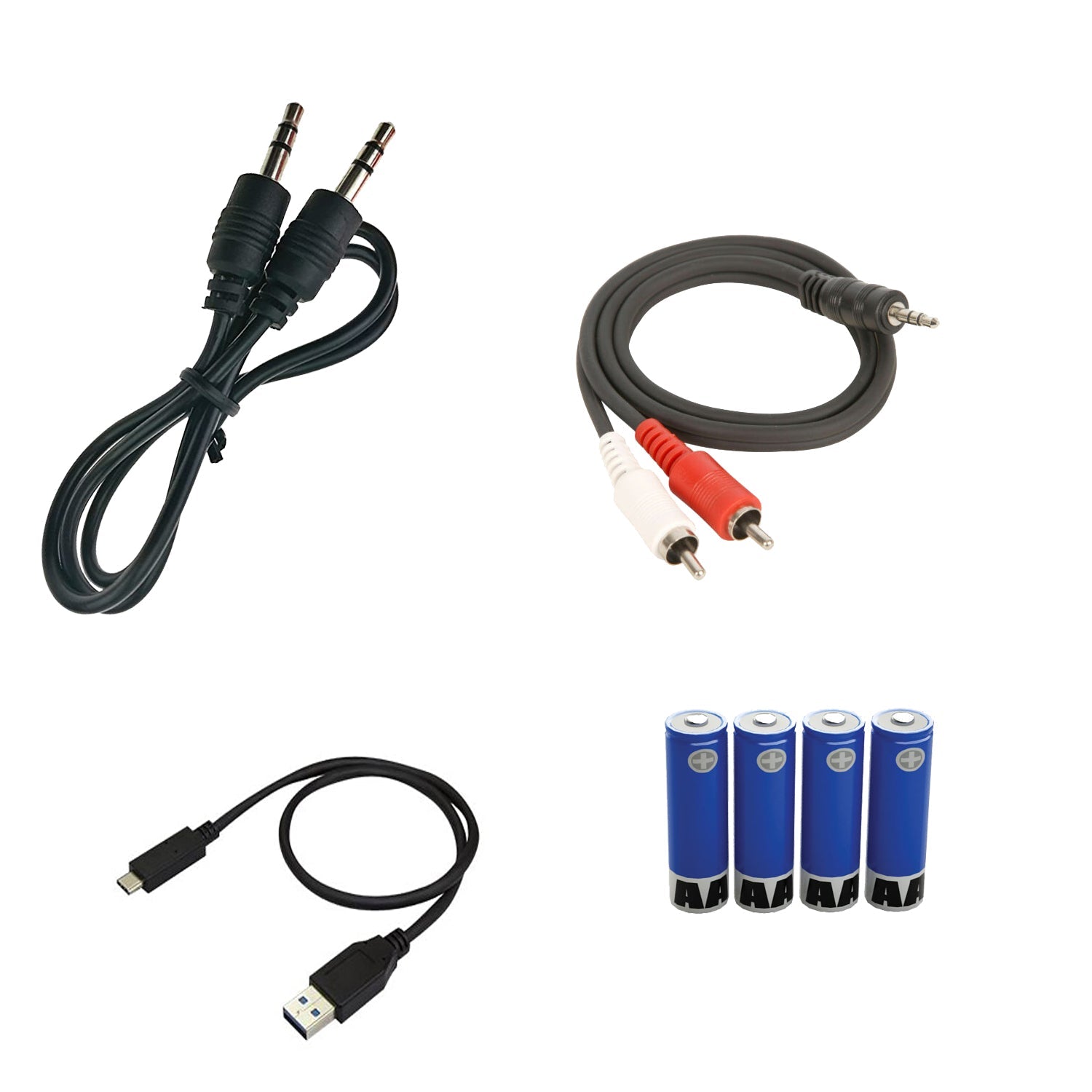 ACNOS Mi-30u (Silver) Compact Portable Karaoke Enhancer Mixer + 2 UHF Wireless Microphones + Carry Bag - Karaoke Home Entertainment