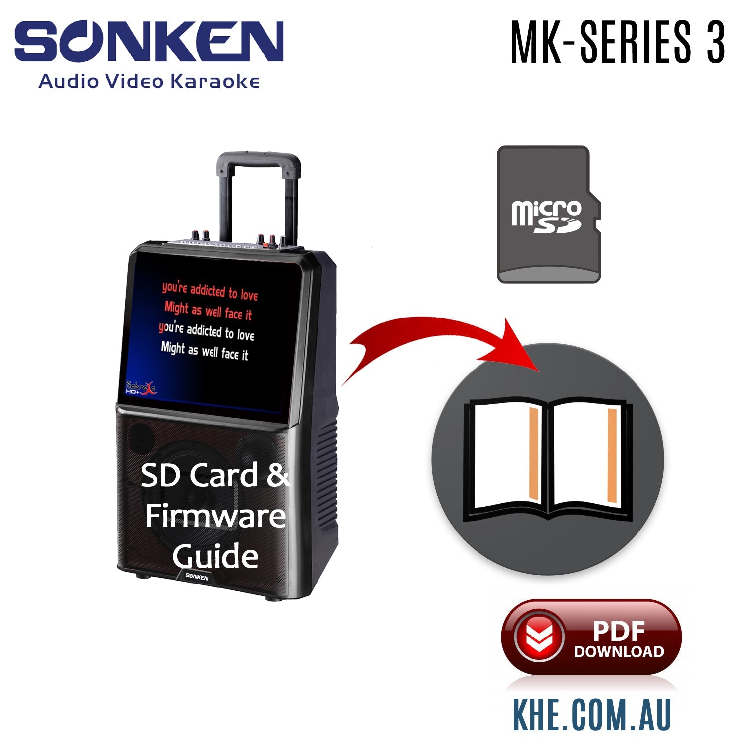 Firmware Upgrade on SD Card for Sonken Max Karaoke Series 3