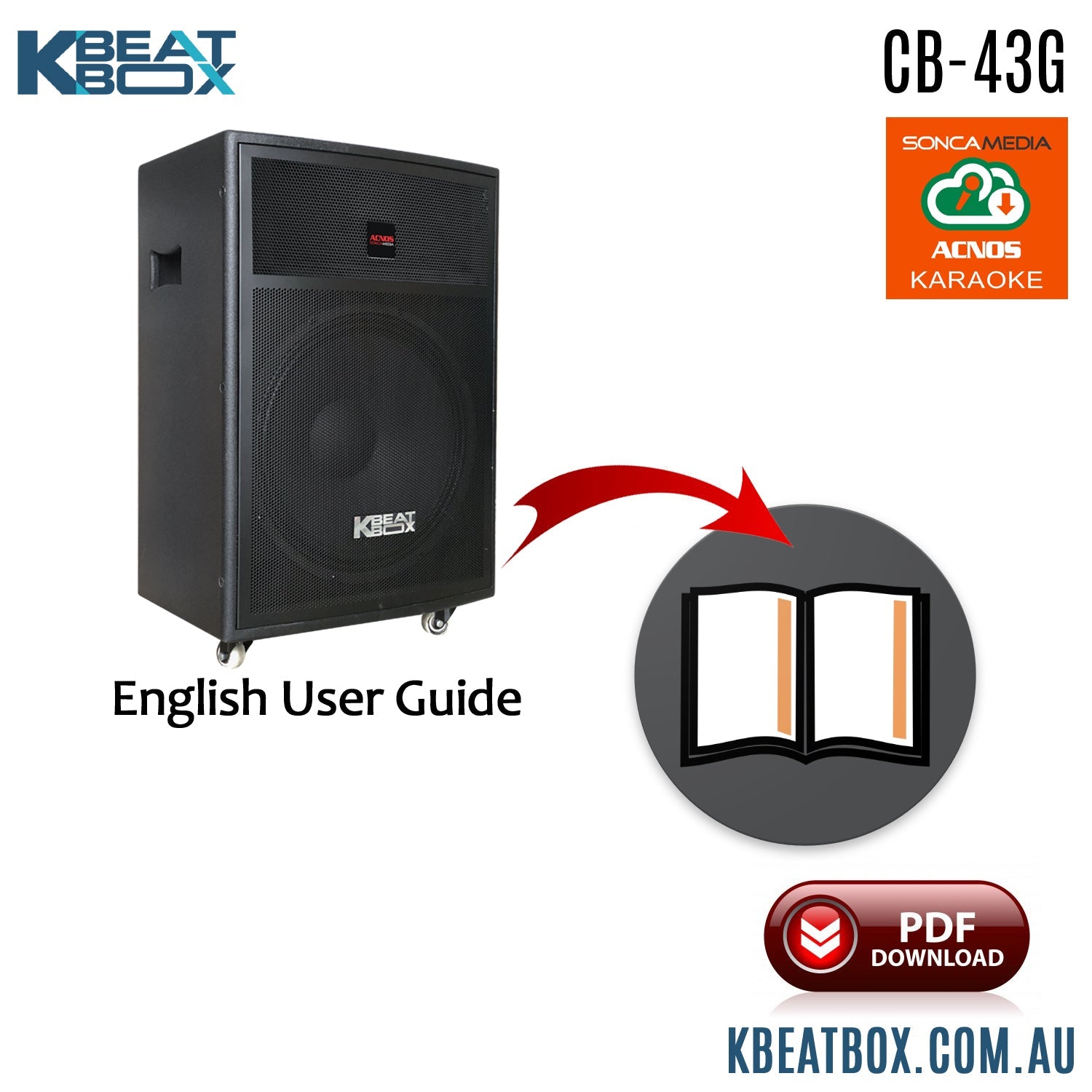 How To Connect Guide - KBeatBox CB-43G - Karaoke Home Entertainment