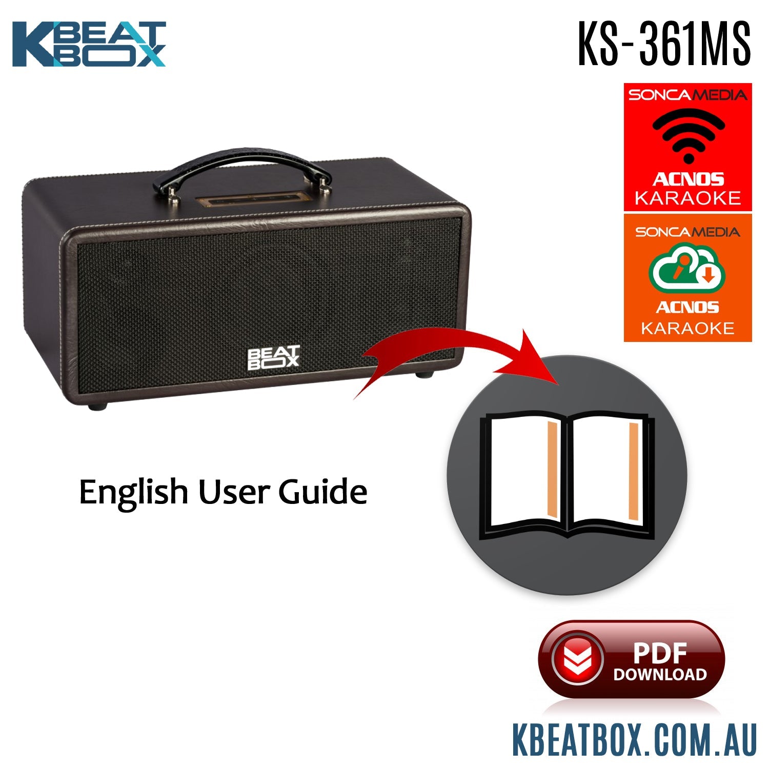 How To Connect Guide - KBeatBox KS-361MS - Karaoke Home Entertainment
