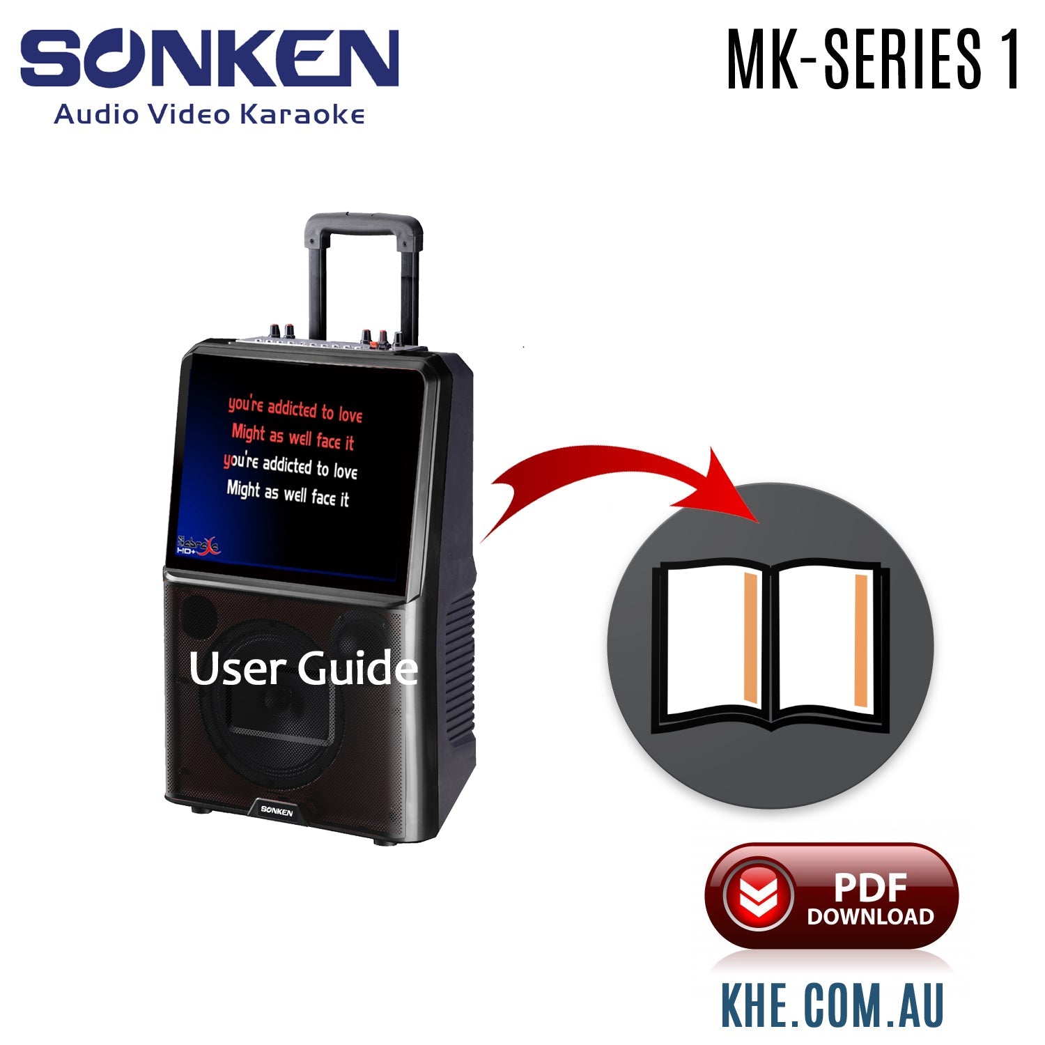 How To Connect Guide - Sonken Max Karaoke Series 1 - Karaoke Home Entertainment