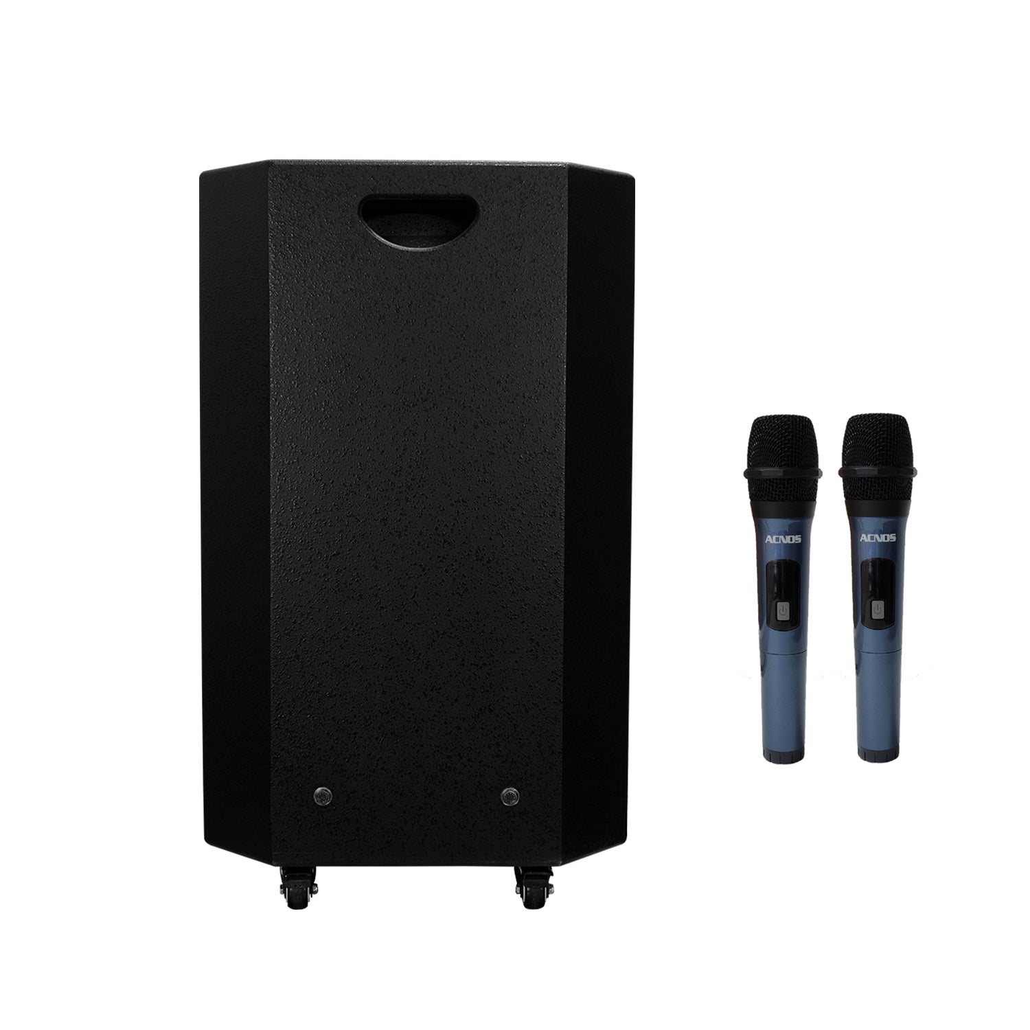 KBeatBox CB-4051-MAX [70W RMS / 450W PMPO] Karaoke Powered Speaker System + 2 Wireless Mic's + Karaoke Cloud App - Karaoke Home Entertainment