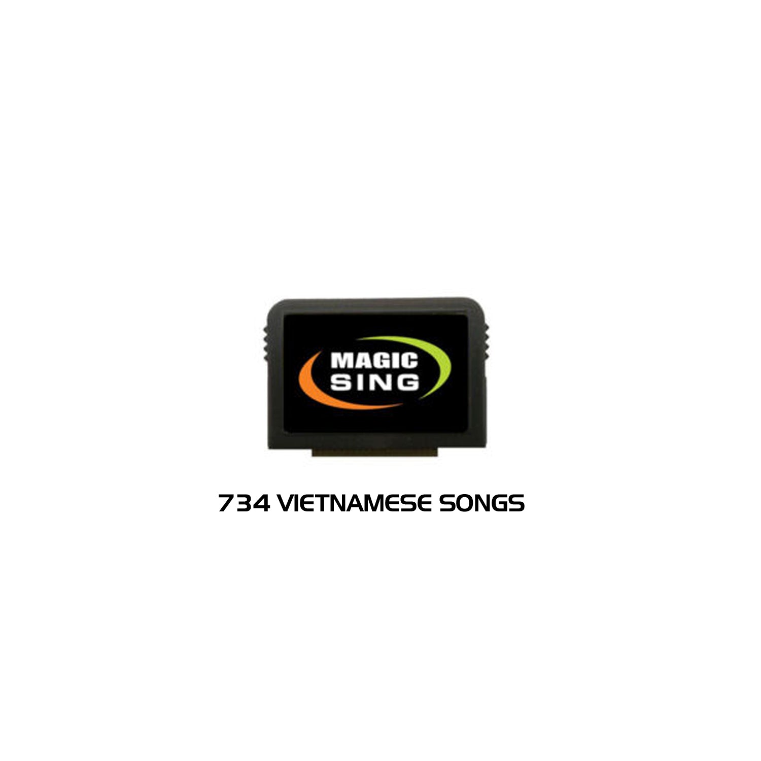 Vietnamese Song Chip with 734 Songs - only for Magic Sing ET Series Karaoke Systems - Karaoke Home Entertainment