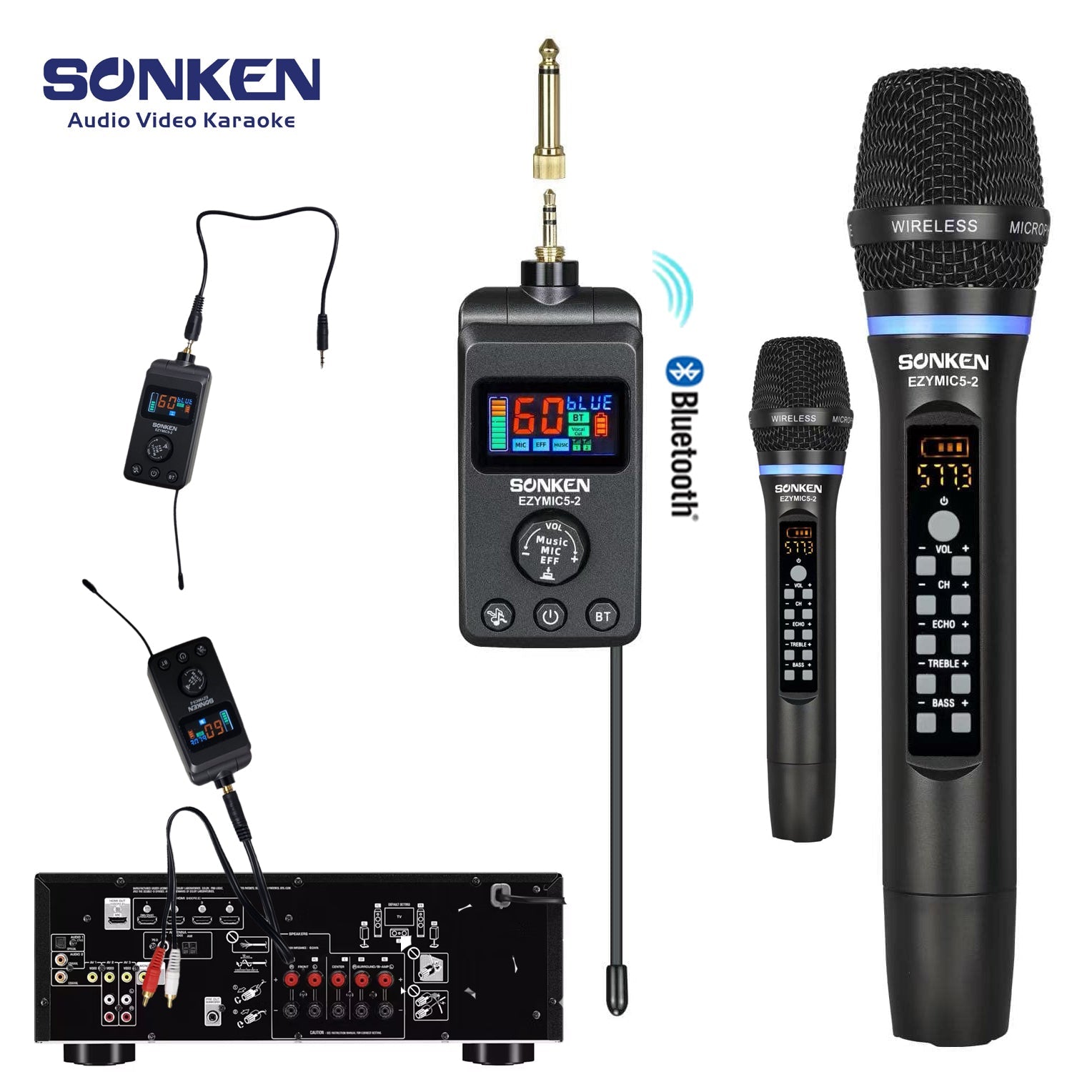 Turn Almost Any Speaker System Into a Karaoke Machine — Meet the Sonken EZY Mic 5.2