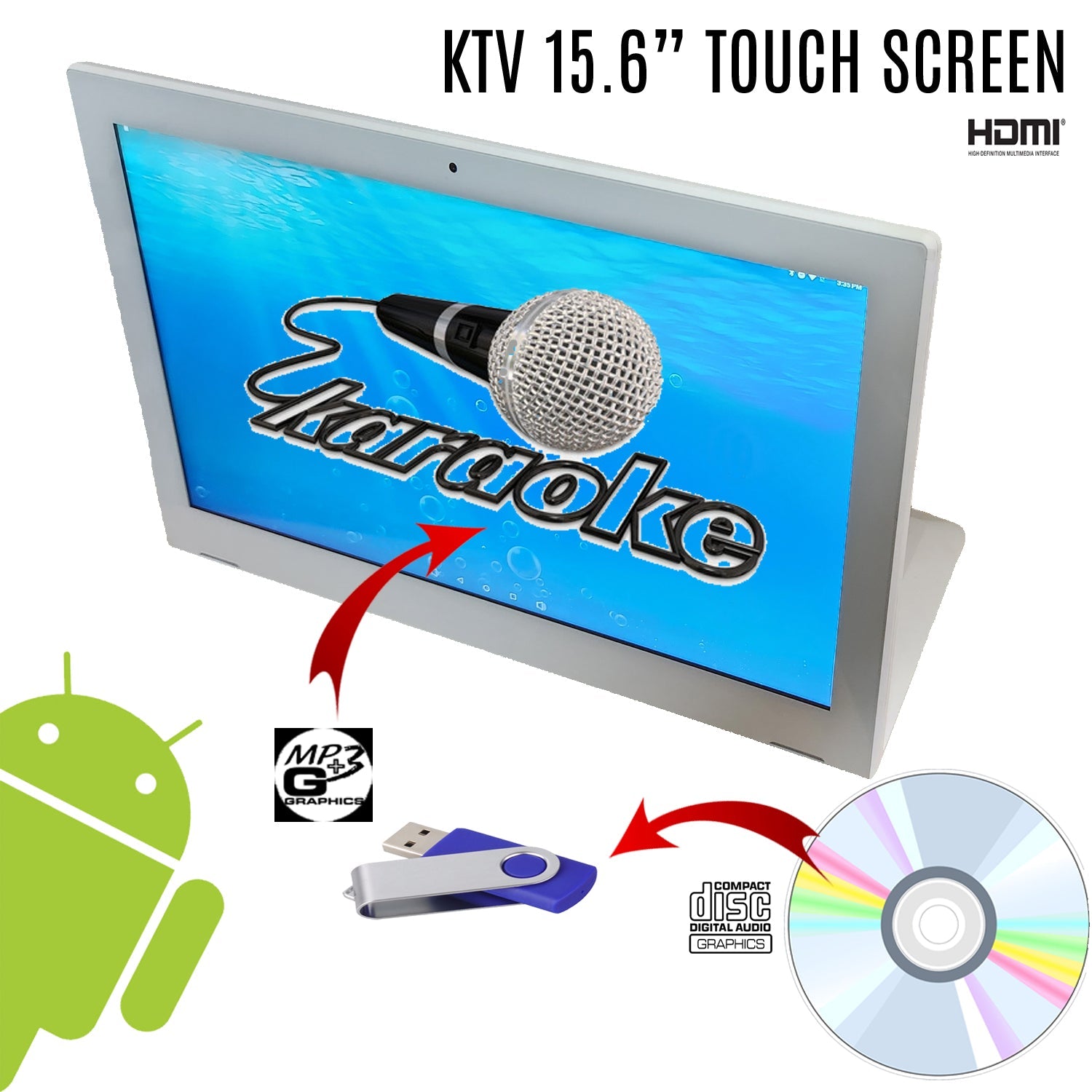 Play Karaoke CD+G (MP3+G) on your KTV Touch Screen Karaoke System - Karaoke Home Entertainment