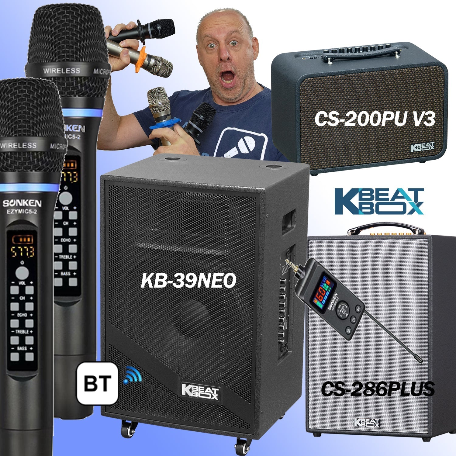 Unlock 4-Singer Mode on KBEATBOX CS200-PU, CS-286PLUS & KB-39NEO - Karaoke Home Entertainment