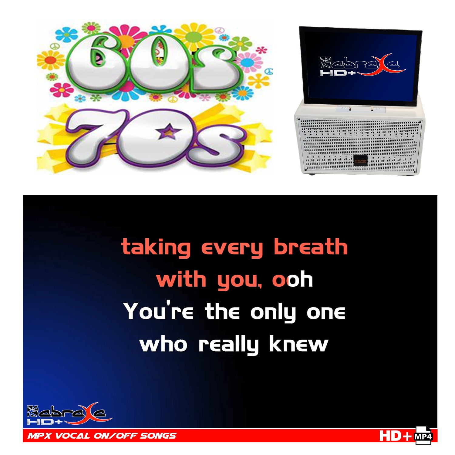 100 Hit Songs of the 60's & 70's Karaoke Pack for Max Karaoke System - Karaoke Home Entertainment