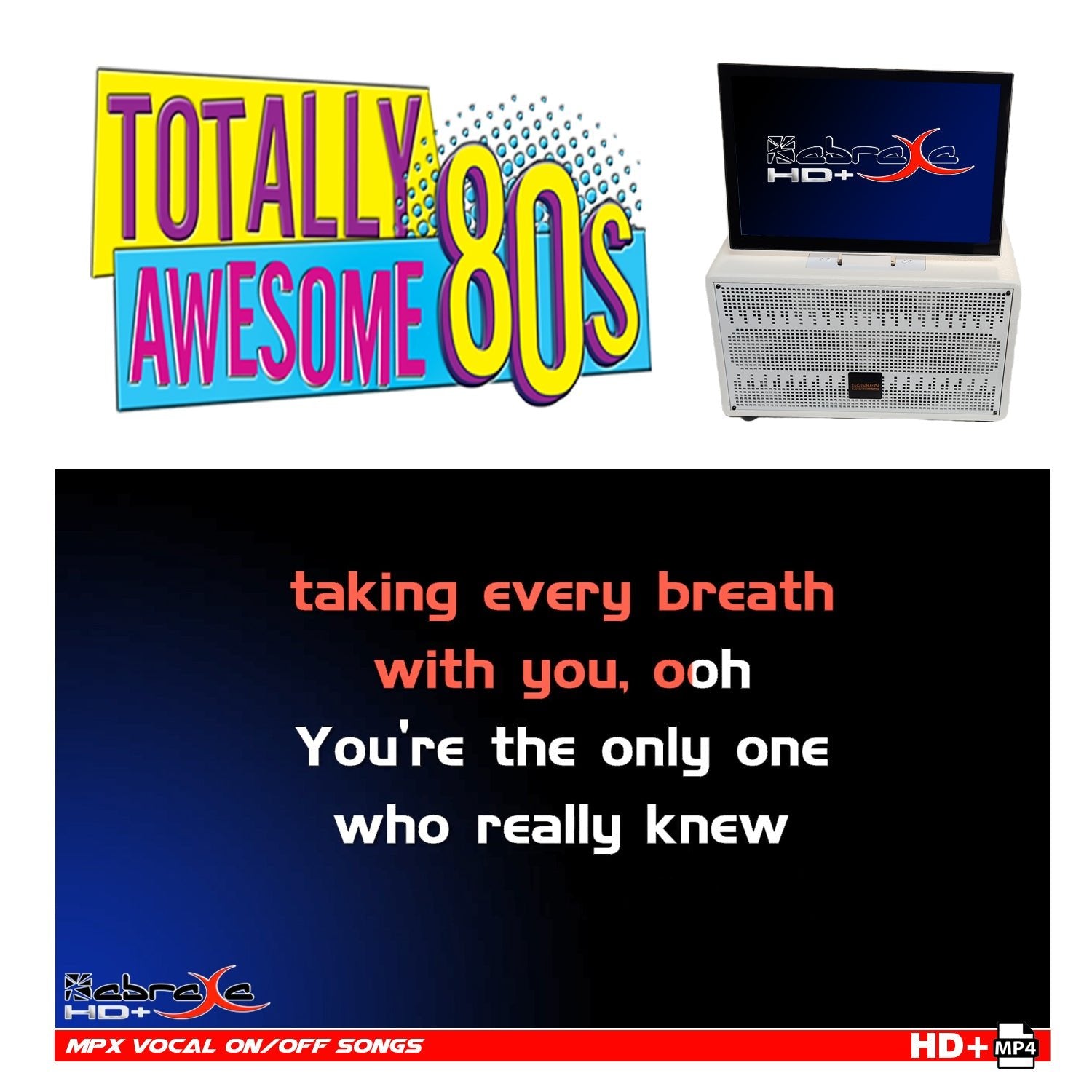 100 Hit Songs of the 80's Karaoke Pack for Max Karaoke System - Karaoke Home Entertainment