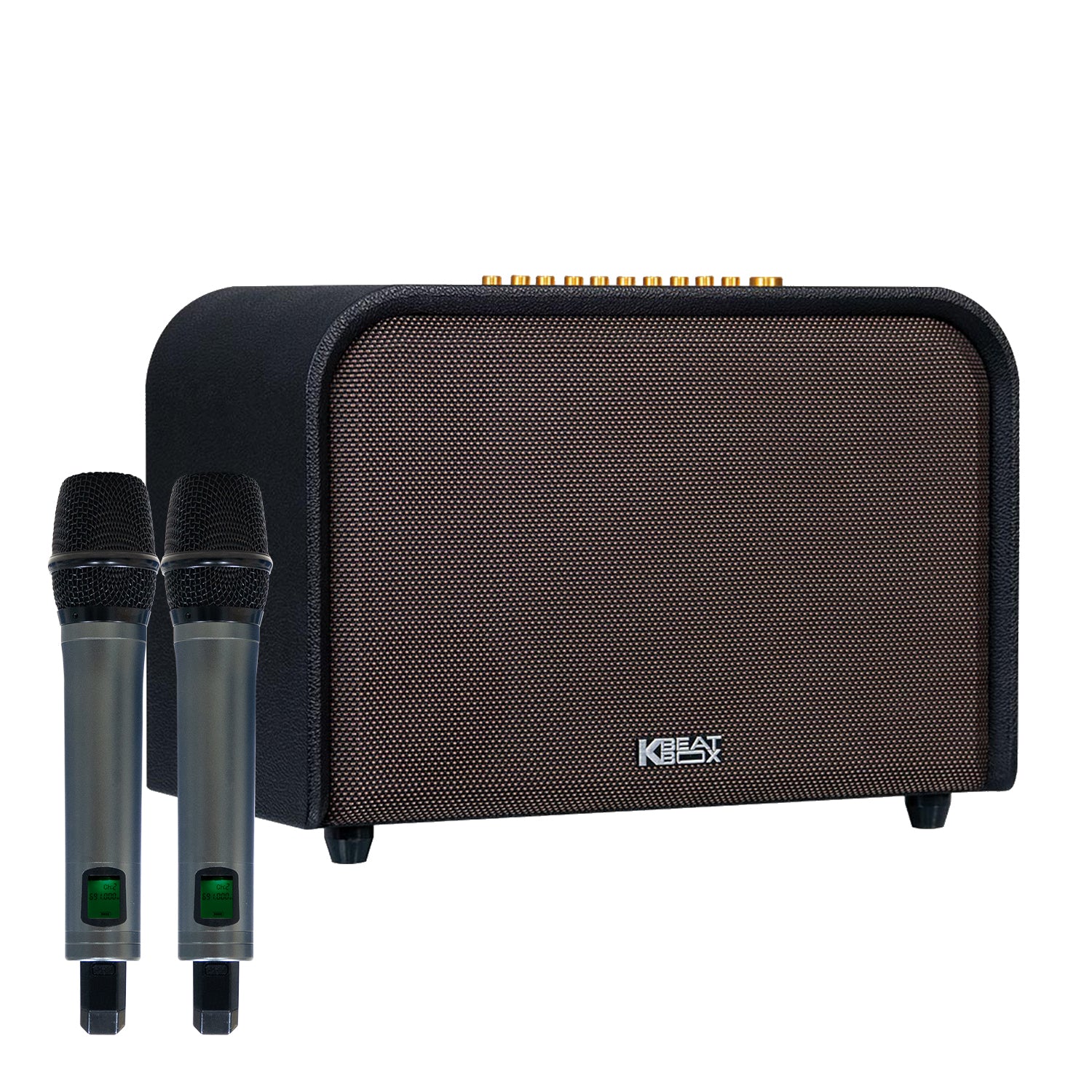 KBEATBOX ACOUSTIC 3 220W RMS [900W PMPO] Karaoke Powered Speaker System