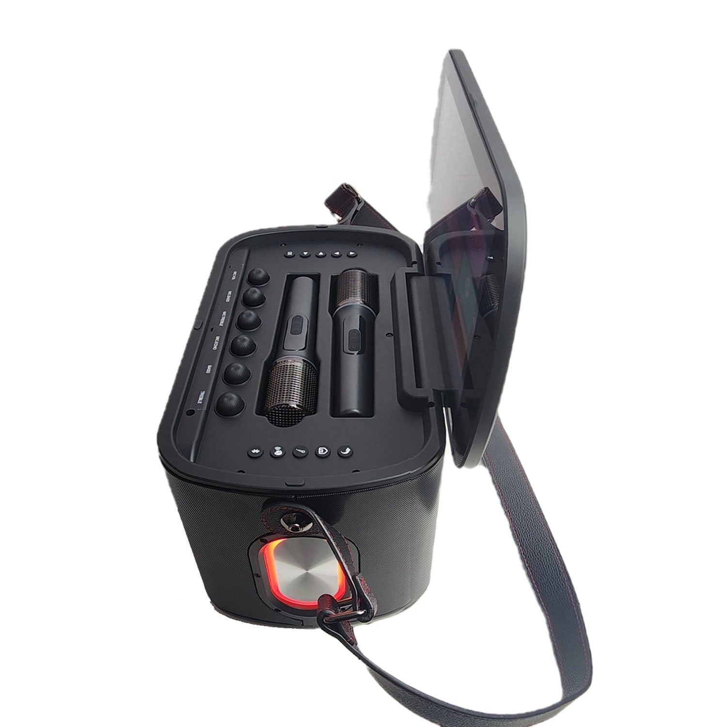 All - In - One 11.6" Touch Screen Portable Karaoke System - Karaoke Home Entertainment