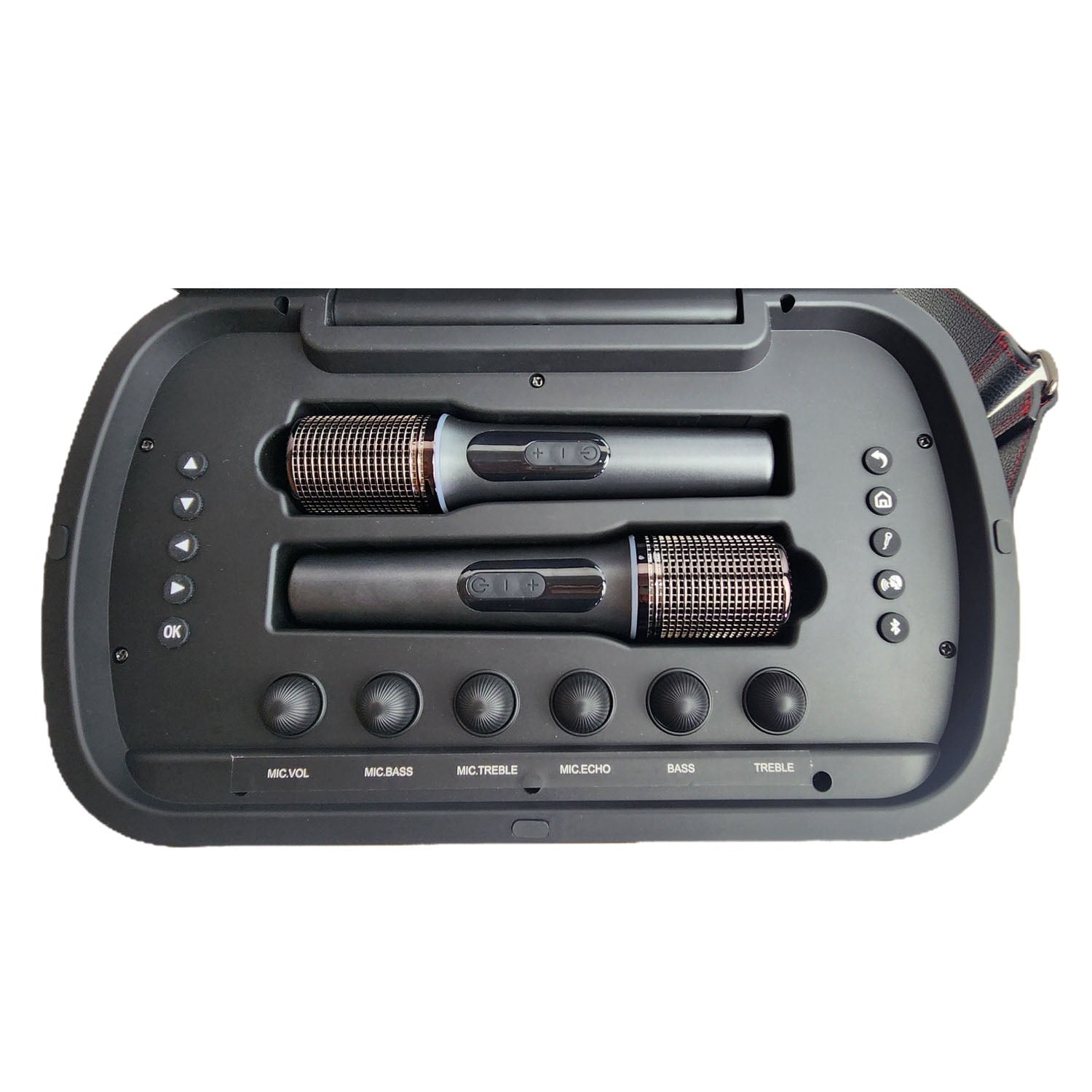 All - In - One 11.6" Touch Screen Portable Karaoke System - Karaoke Home Entertainment