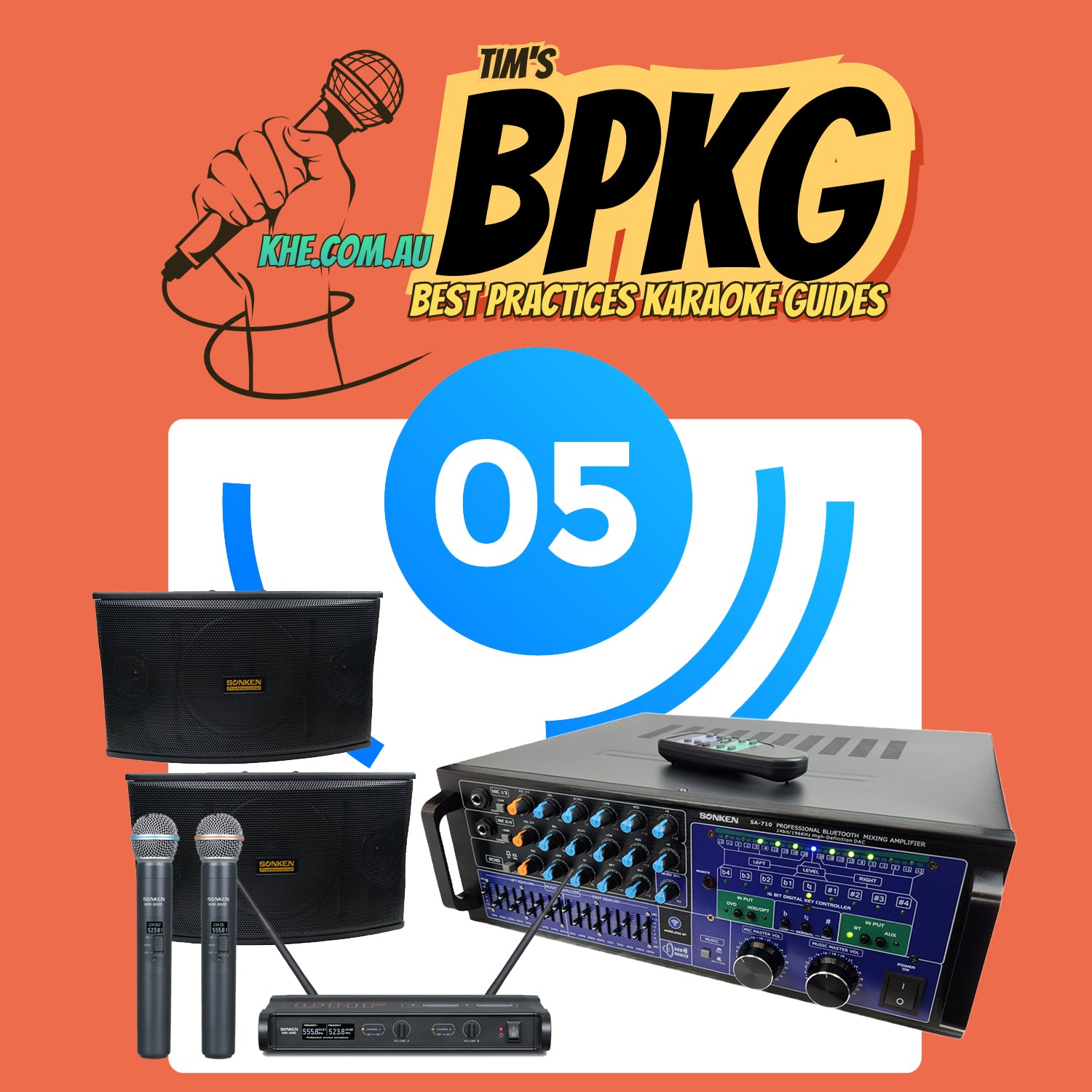 BPKG Vol 5 - Karaoke Mixing Amplifiers and Speaker Systems