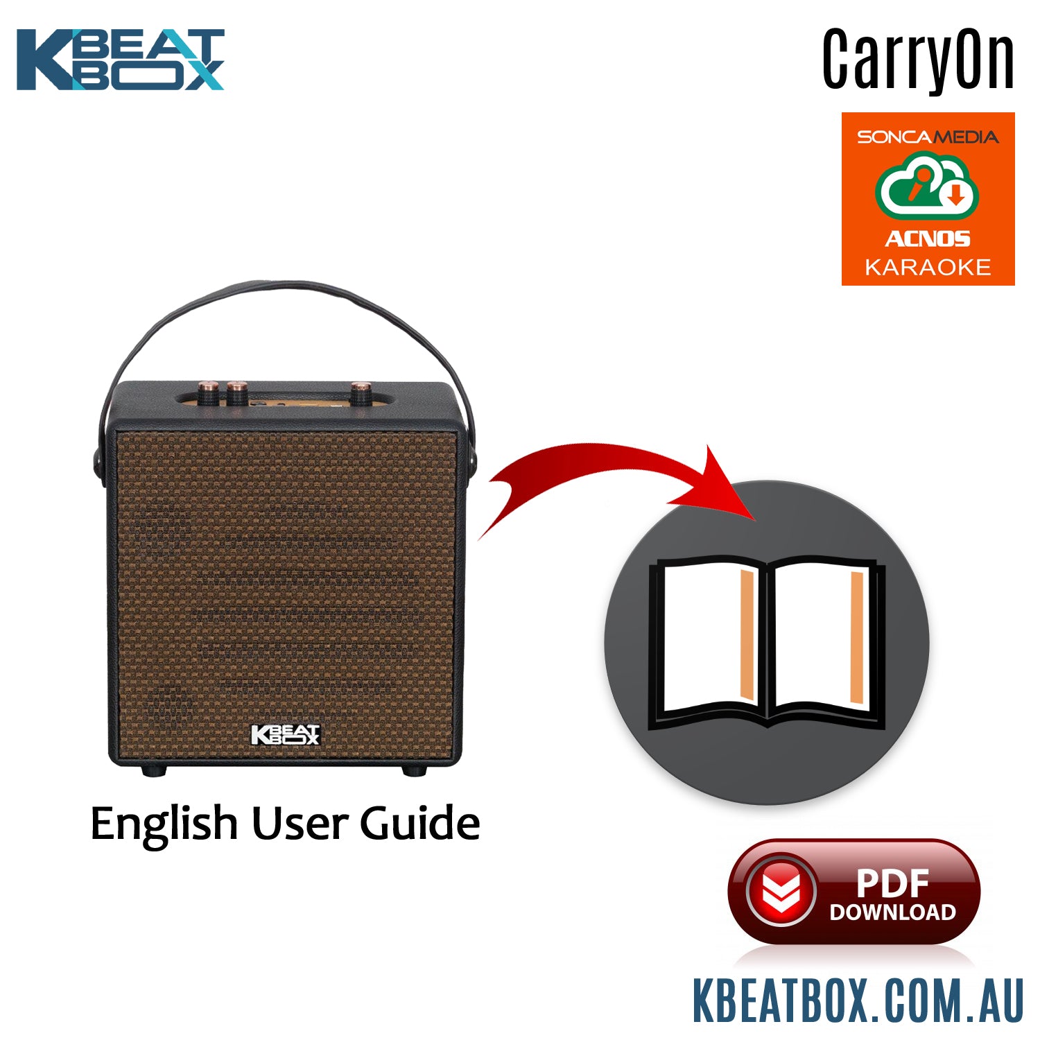 How To Connect Guide - KBeatBox CarryOn