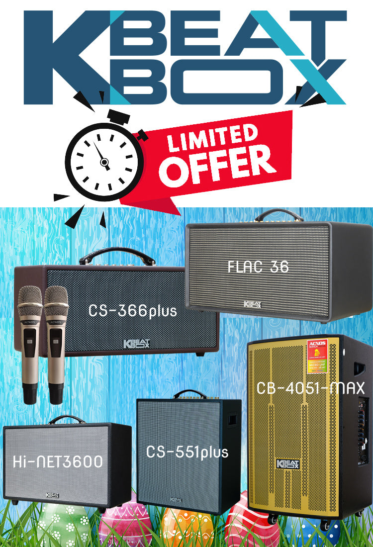 KBEATBOX Easter Limited Offers