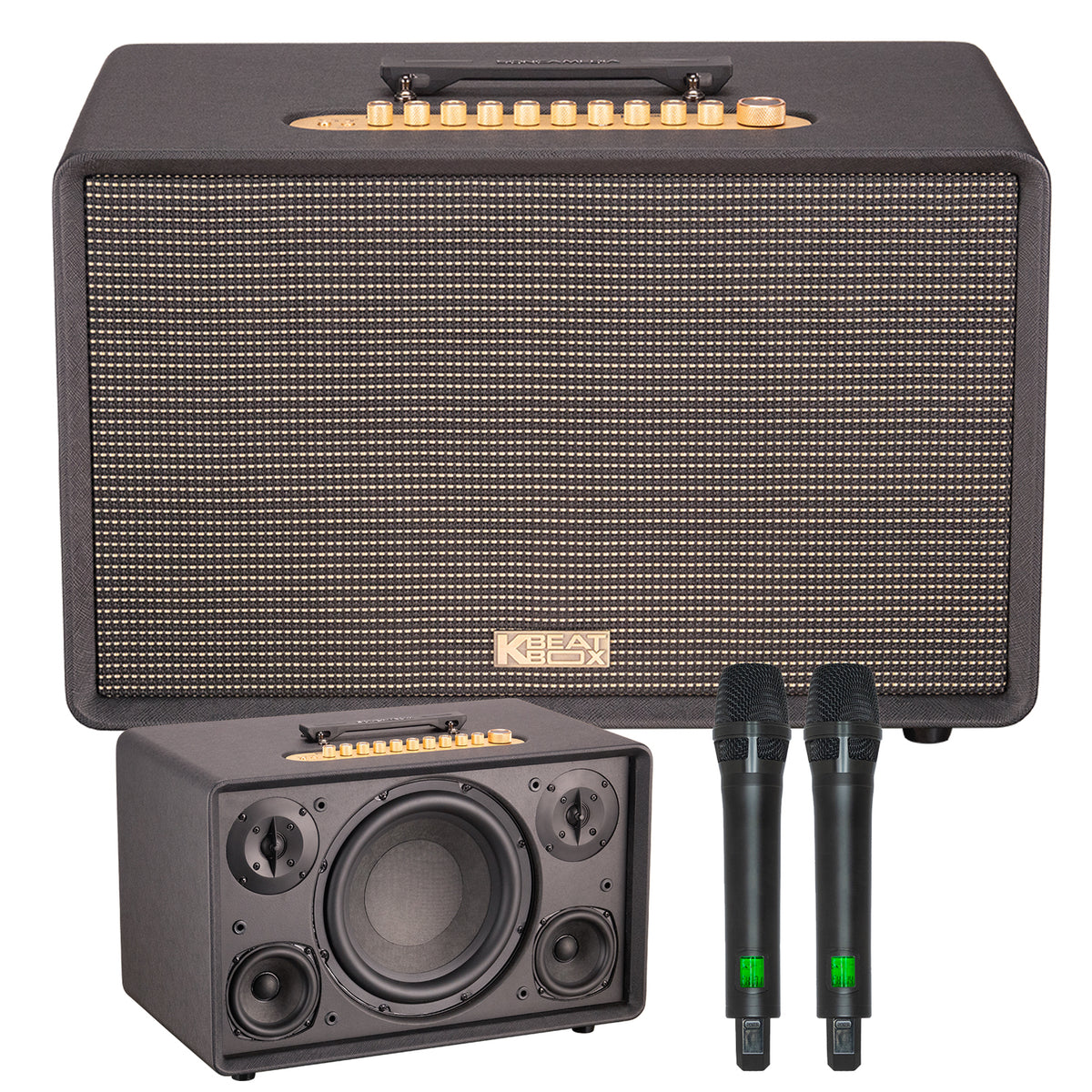 KBEATBOX FLAC 39 Karaoke System | 500W RMS | Wireless Microphones