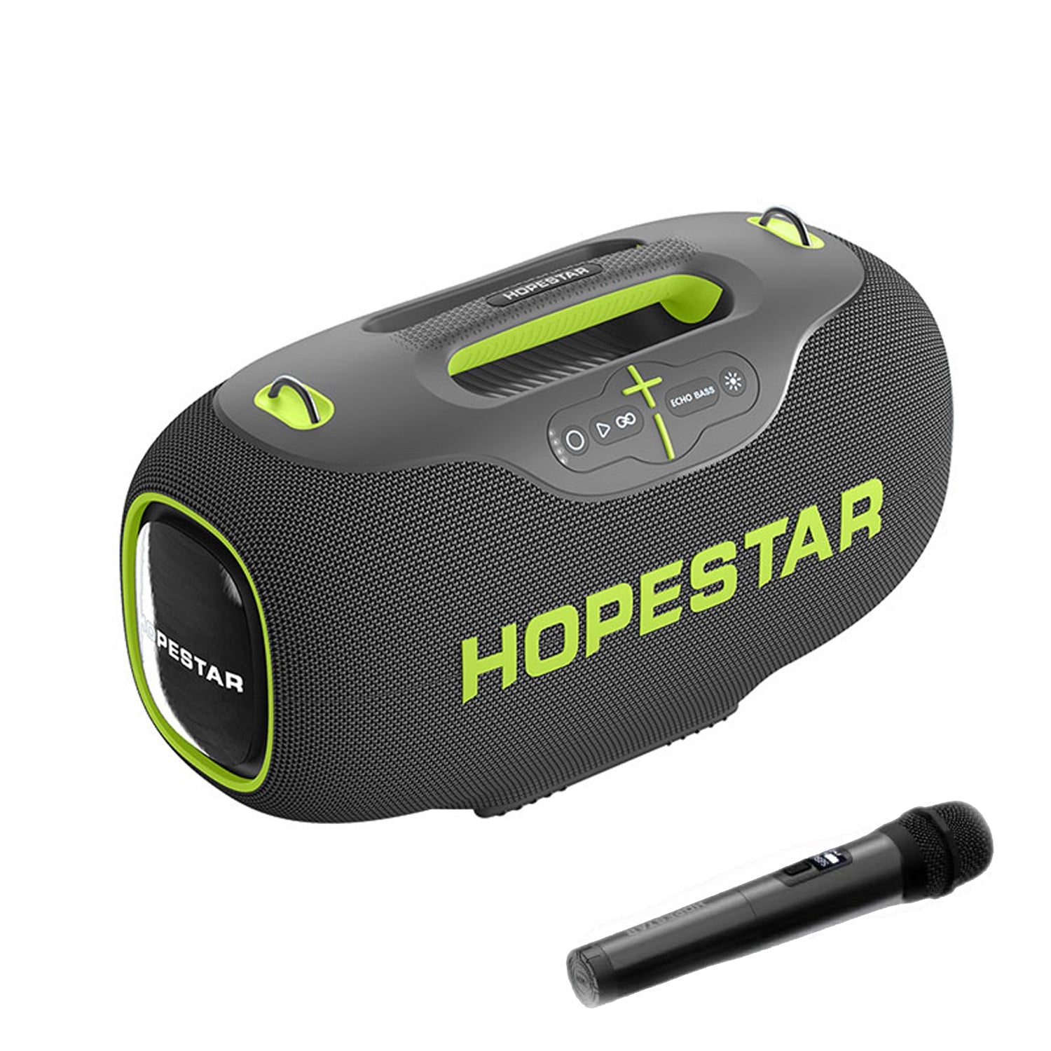 HOPESTAR A80 - Portable Boombox - 350W 6 Speaker Powerhouse - Karaoke Home Entertainment