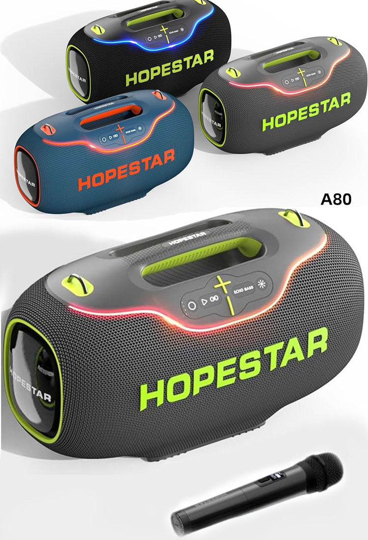 Hopestar A-80 Karaoke & Audio Boombox System