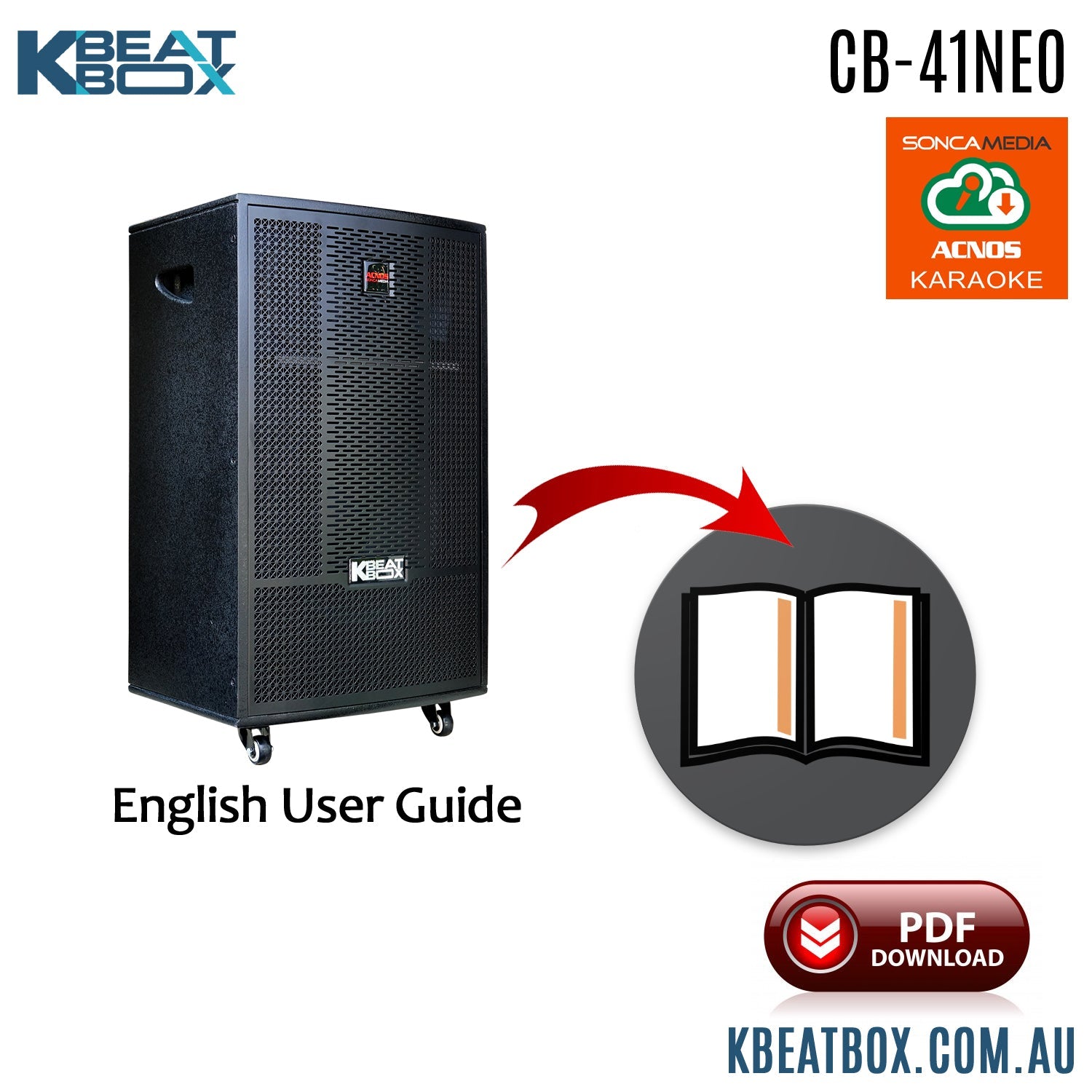 How To Connect Guide - KBeatBox CB - 41NEO - Karaoke Home Entertainment