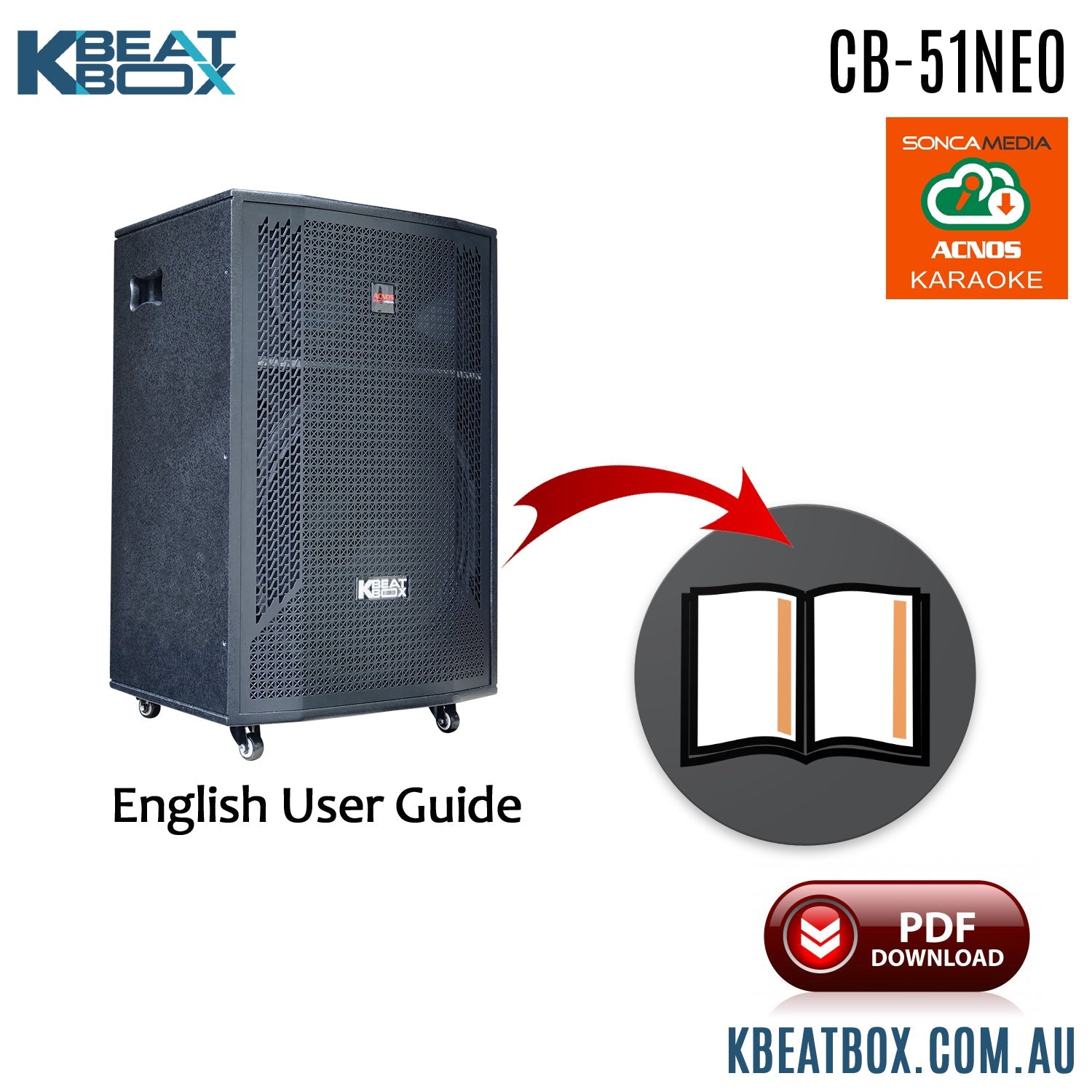 How To Connect Guide - KBeatBox CB - 51NEO - Karaoke Home Entertainment