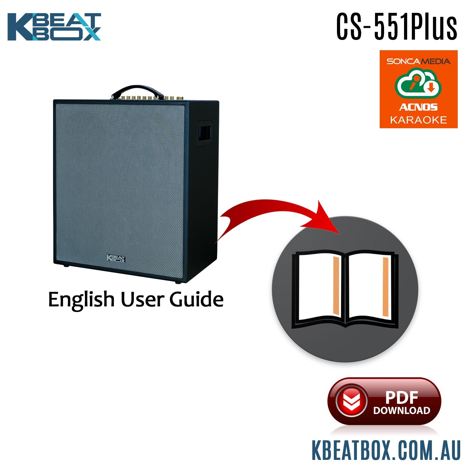 How To Connect Guide - KBeatBox CS - 551Plus - Karaoke Home Entertainment