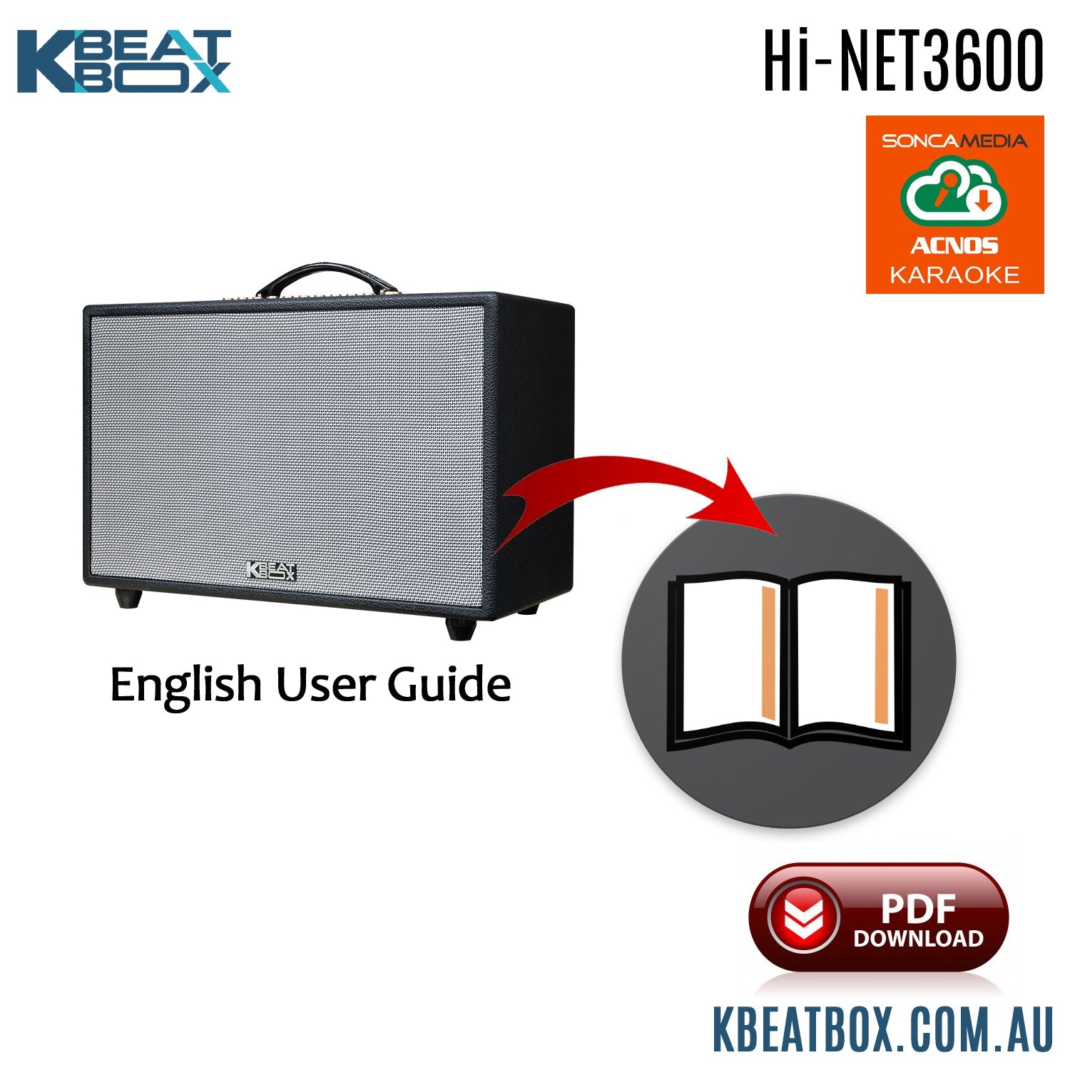 How To Connect Guide - KBeatBox Hi - NET3600 - Karaoke Home Entertainment