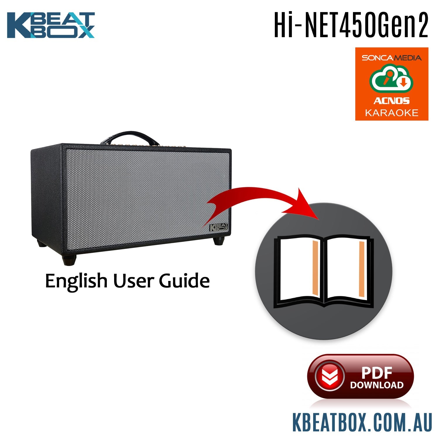 How To Connect Guide - KBeatBox Hi - NET450 Gen2 - Karaoke Home Entertainment